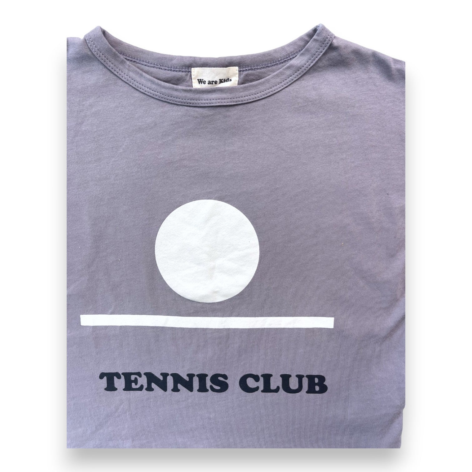 WE ARE KIDS - T shirt violet "Tennis Club" - 6/7 ans