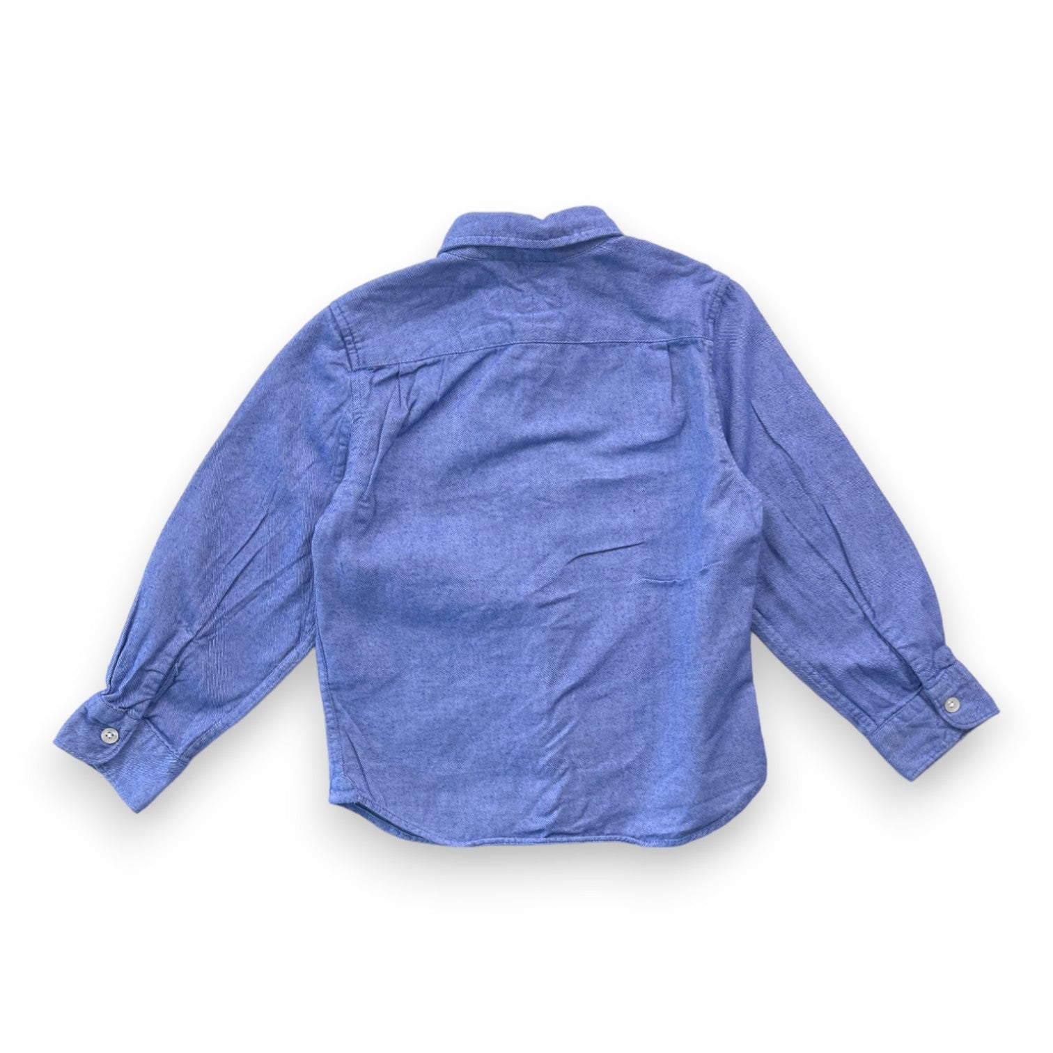 BELLEROSE - Chemise bleue boutonnée - 4 ans