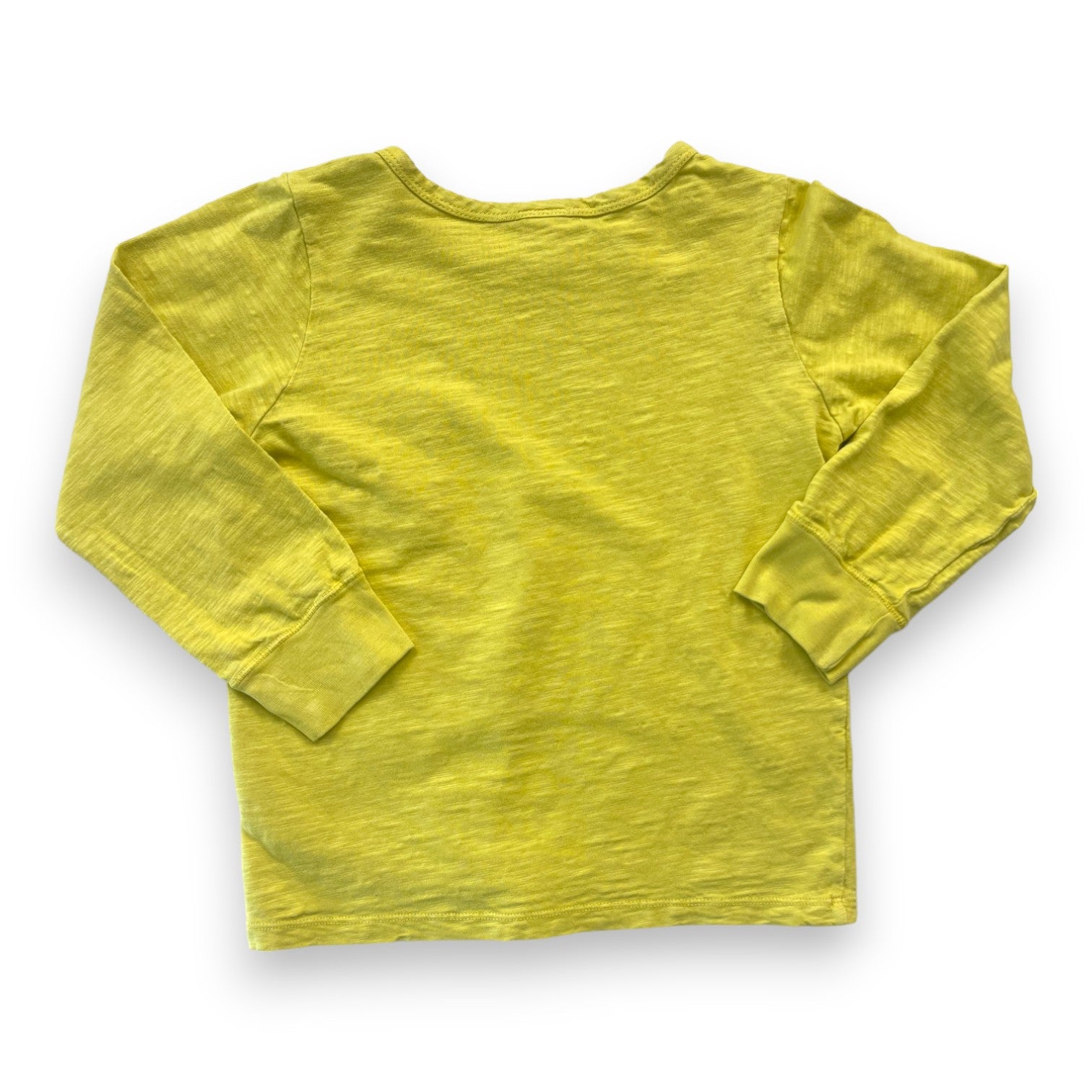 BONTON - T shirt manches longues jaune - 6 ans