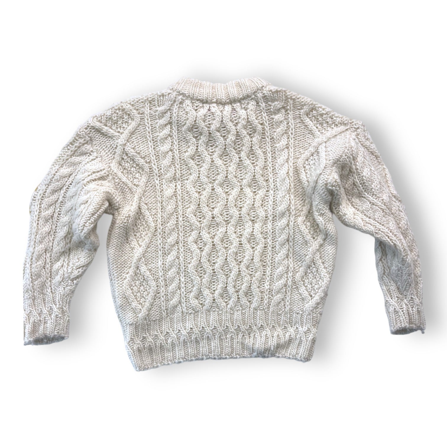 THE ANIMALS OBSERVATORY - Pull torsadé crème - 4 ans