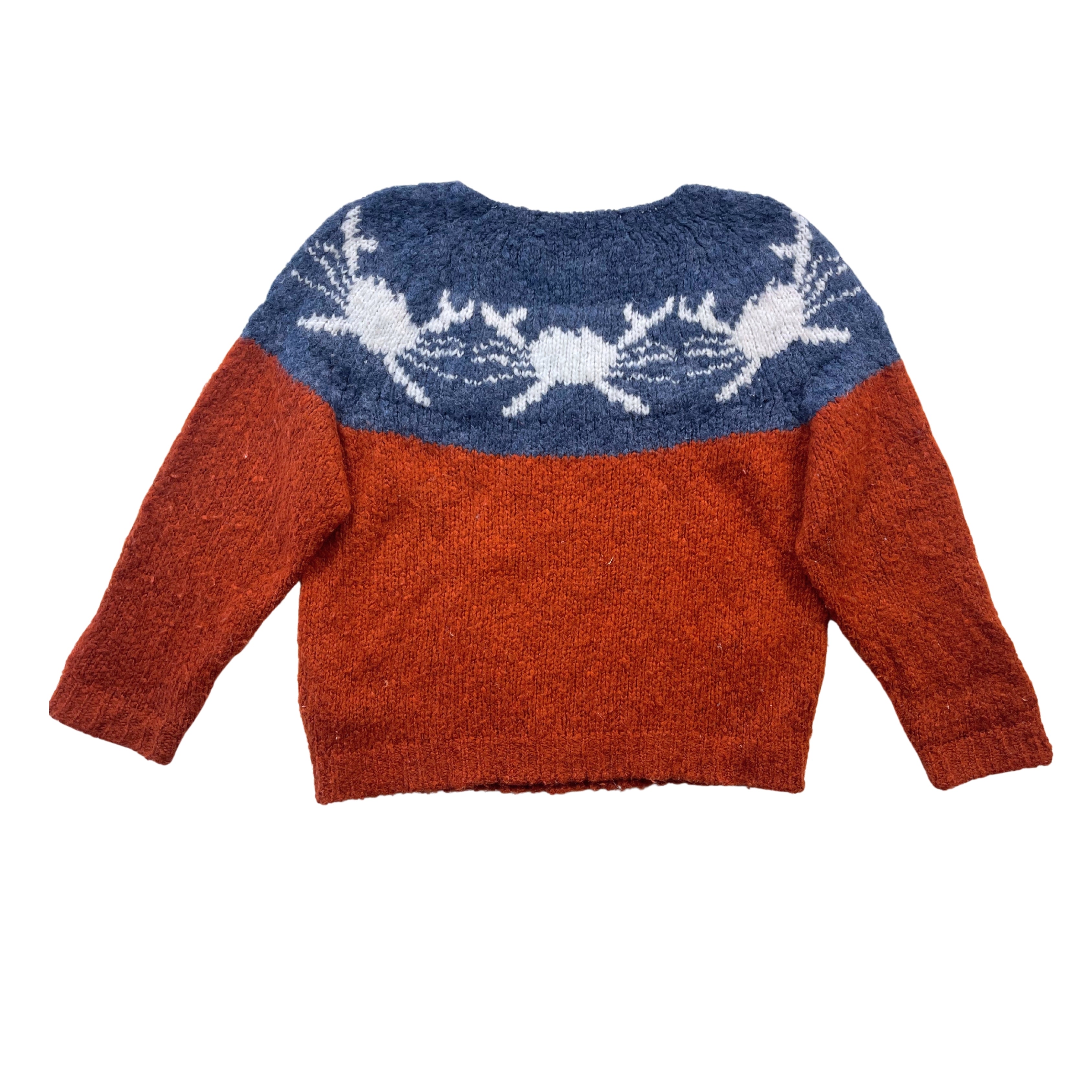 BOBO CHOSES - Pull en laine coloré - 4/5 ans