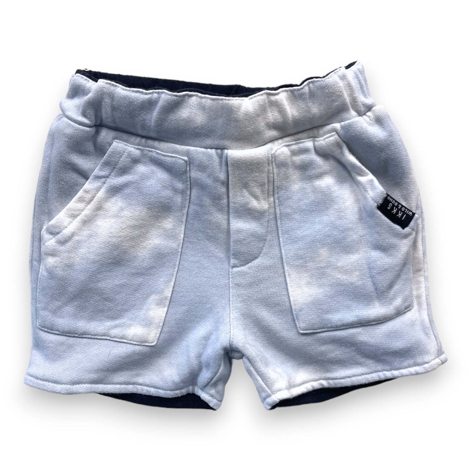 IKKS - Short bleu réversible - 12 mois