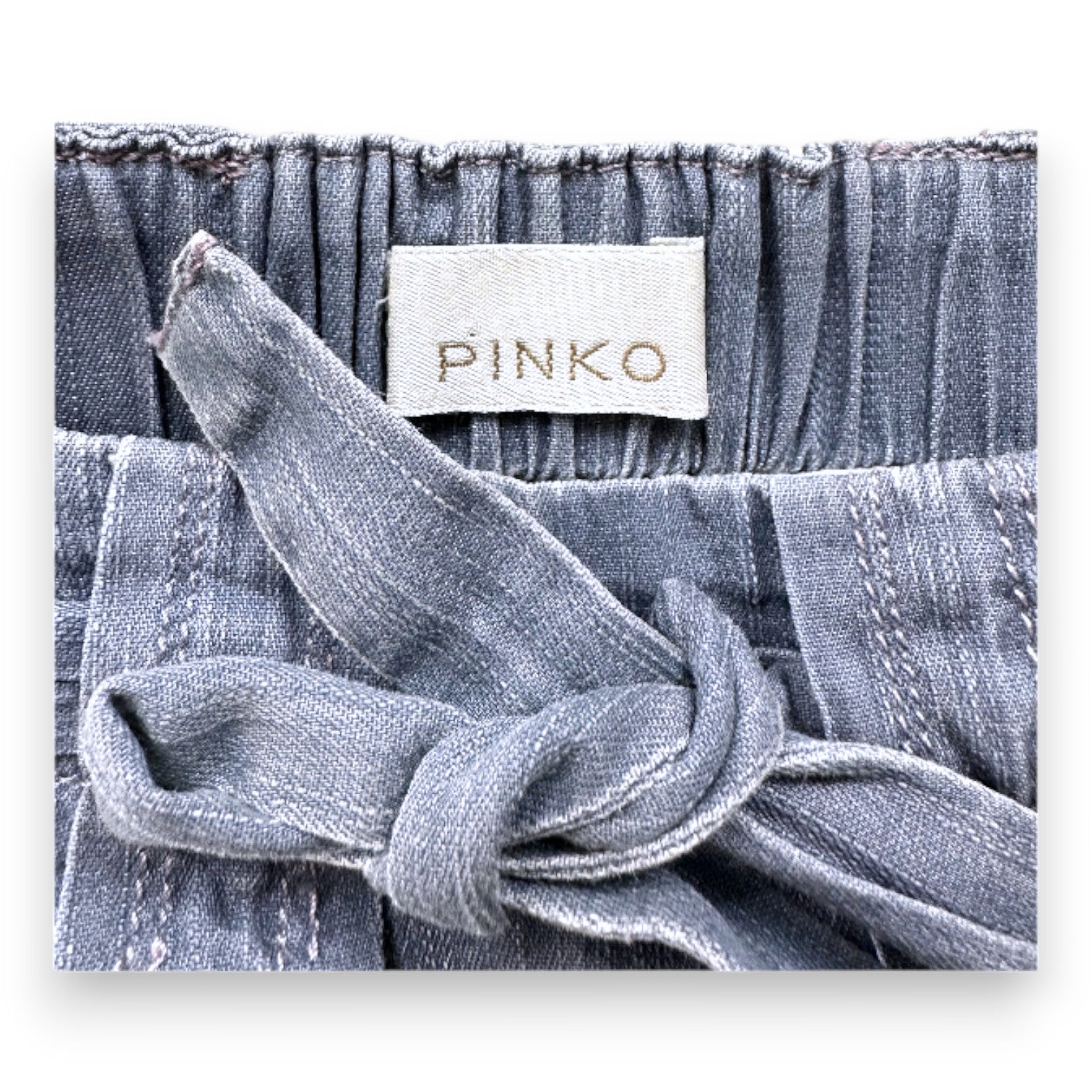 PINKO - Jupe en jean bleue - 3 mois