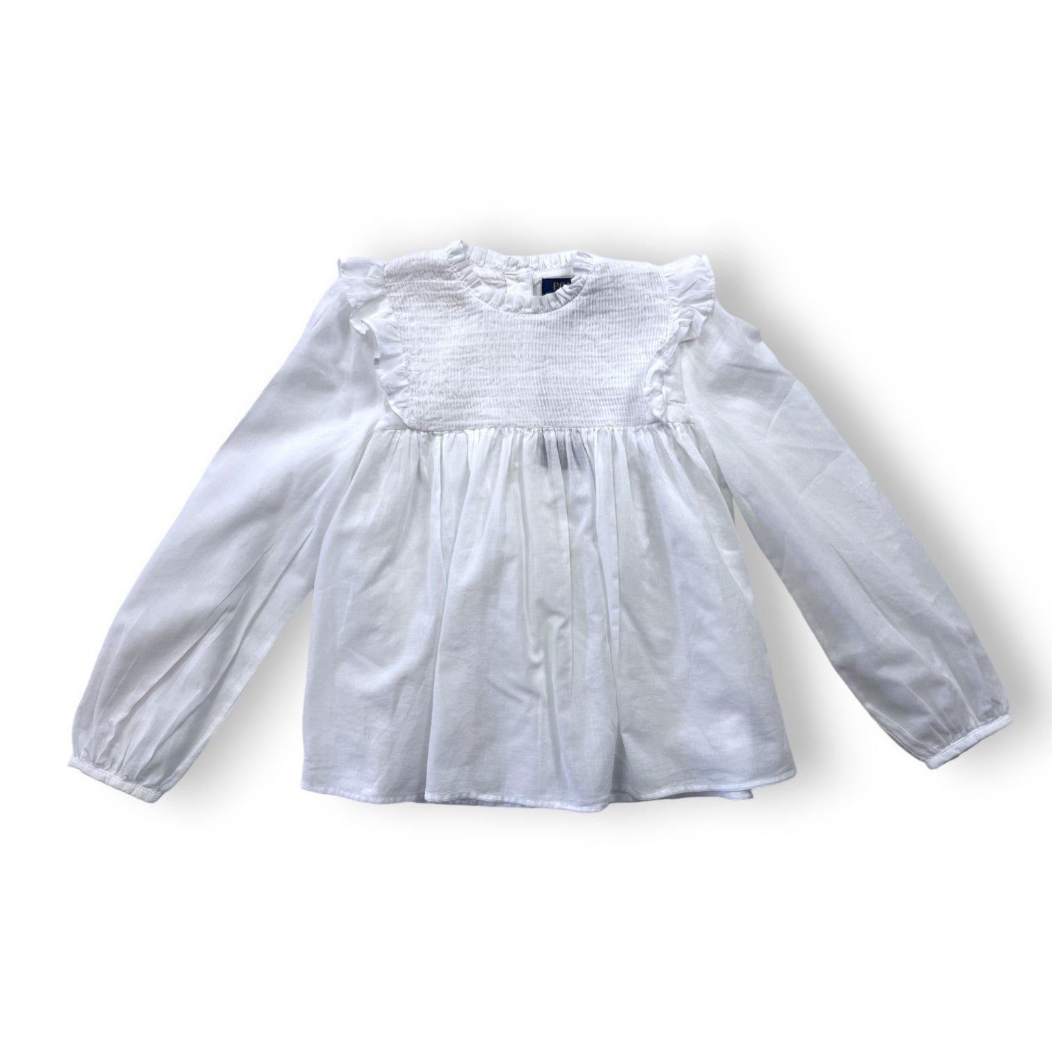 RALPH LAUREN - Blouse blanche (neuve) - 7 ans