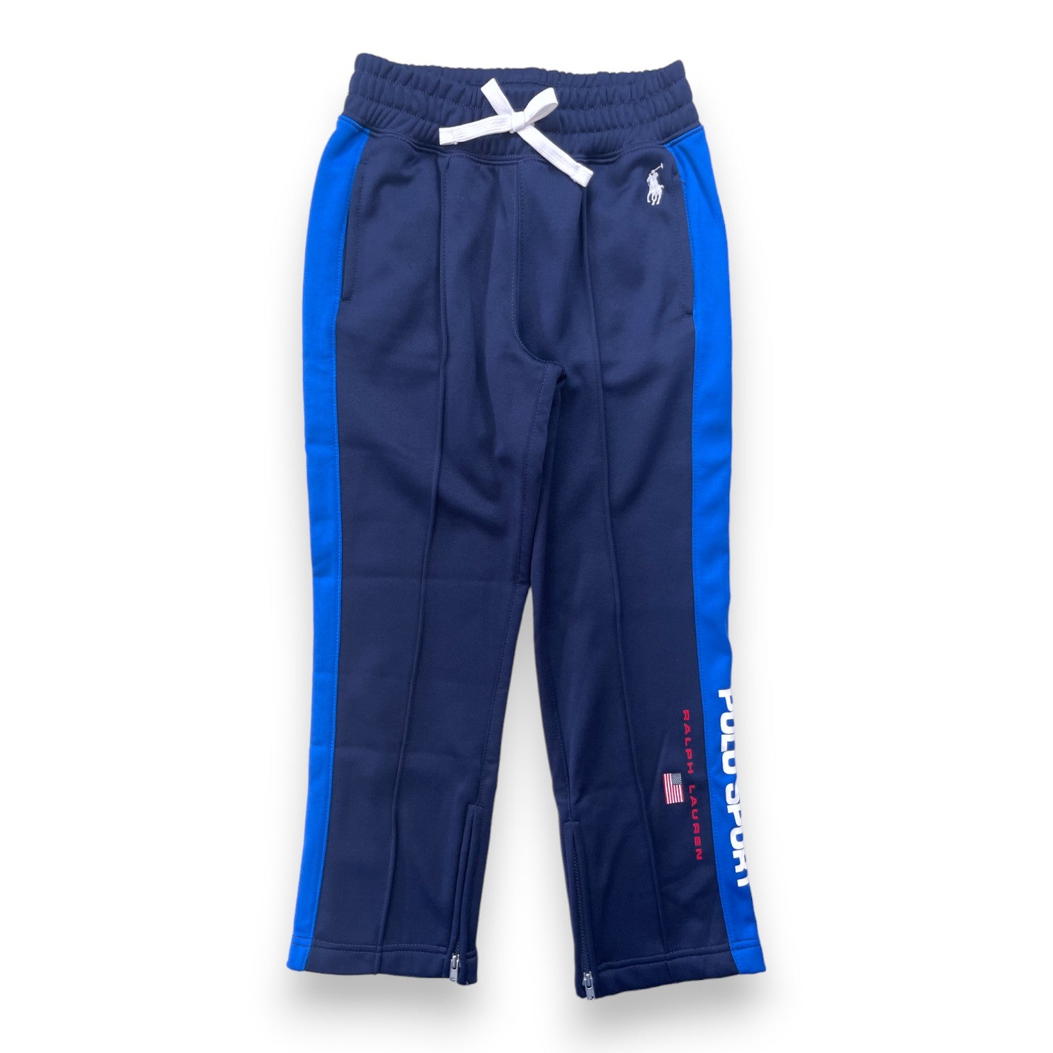 RALPH LAUREN - Pantalon de survêtement bleu marine (neuf) - 7 ans