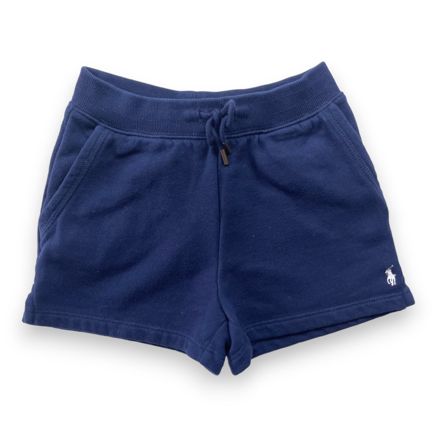 RALPH LAUREN - Short en molleton bleu marine - 6 ans