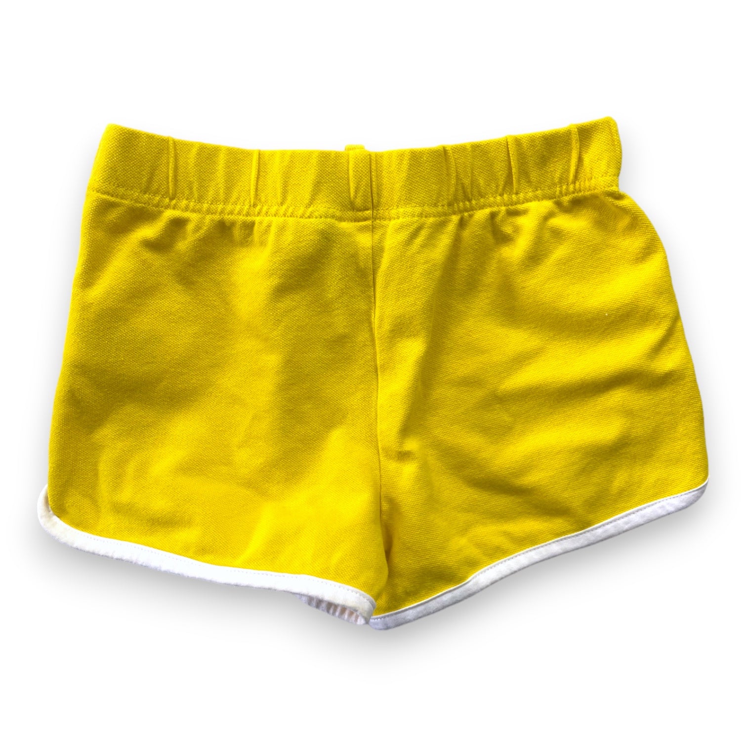 RALPH LAUREN - Short jaune liseré blanc - 6 ans