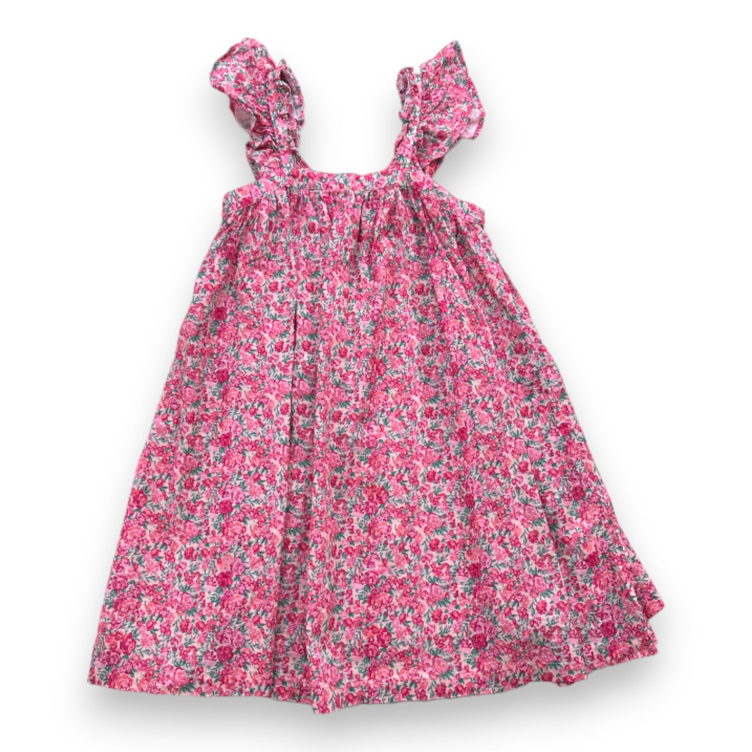 FLOLOVE PARIS - Robe tissu liberty rose - 8 ans