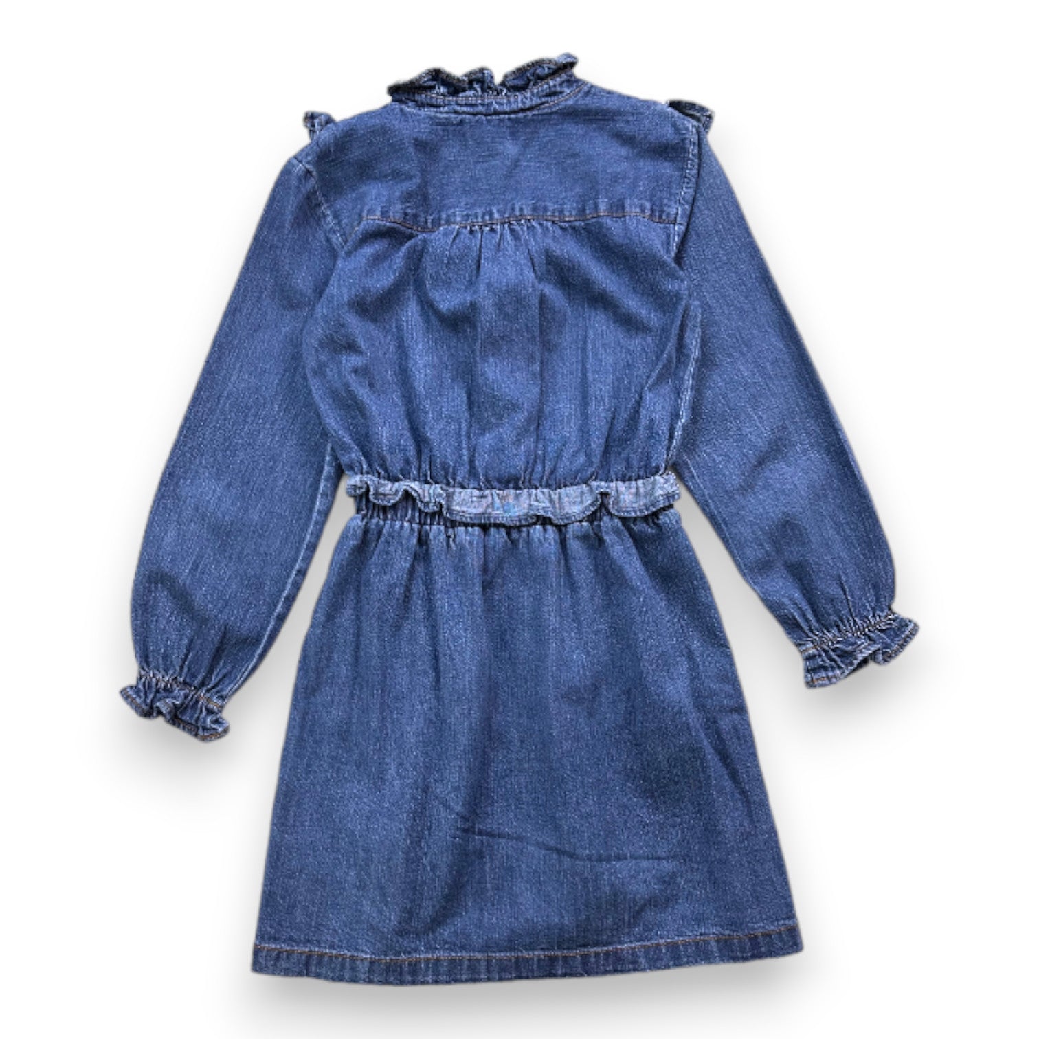 LOUIS LOUISE - Robe en denim manches longues - 8 ans