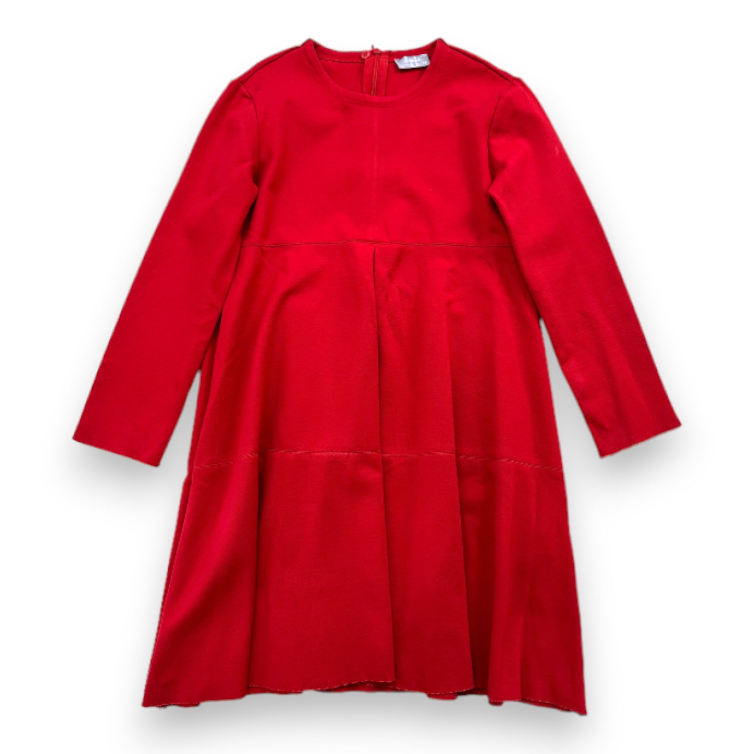 IL GUFO - Robe évasée rouge - 8 ans