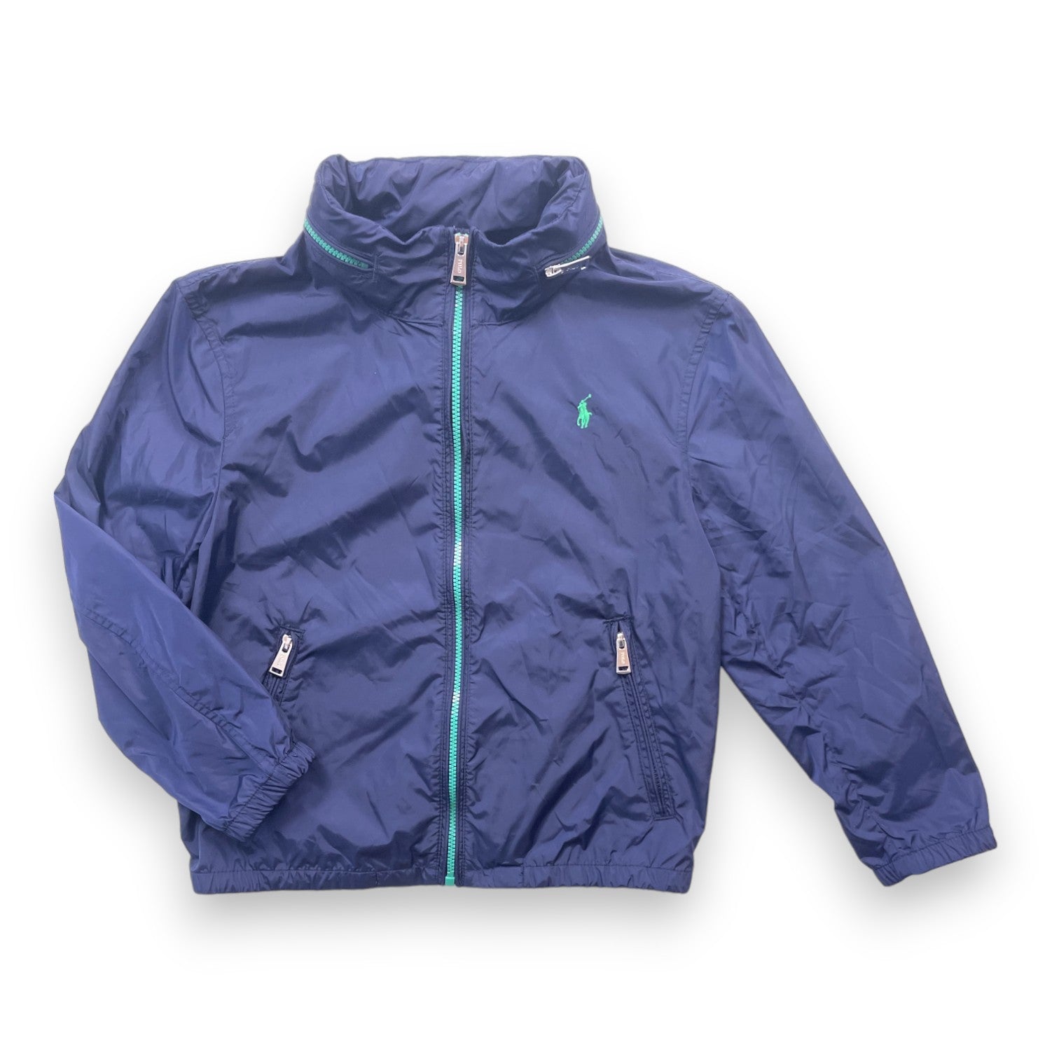 RALPH LAUREN - Veste coupe vent bleu marine - 6 ans