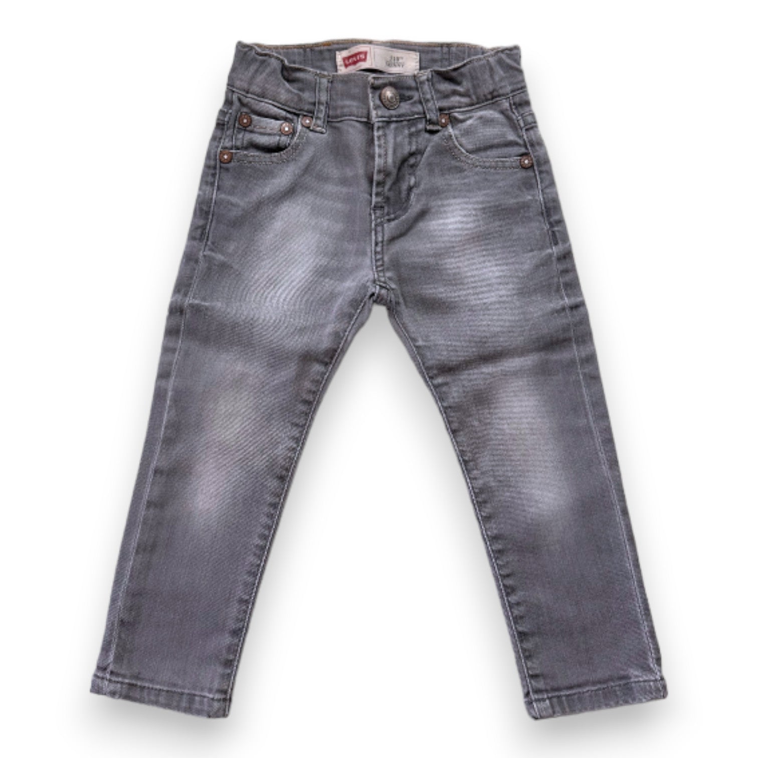 LEVI'S - Jean slim gris - 2 ans