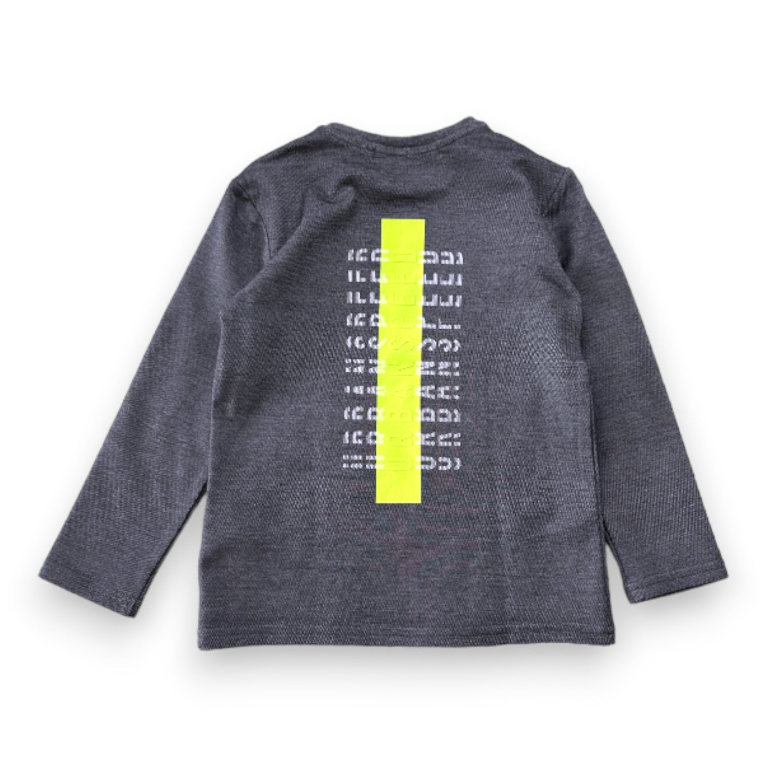 IKKS - T-shirt gris à manches longues avec imprimés - 4 ans