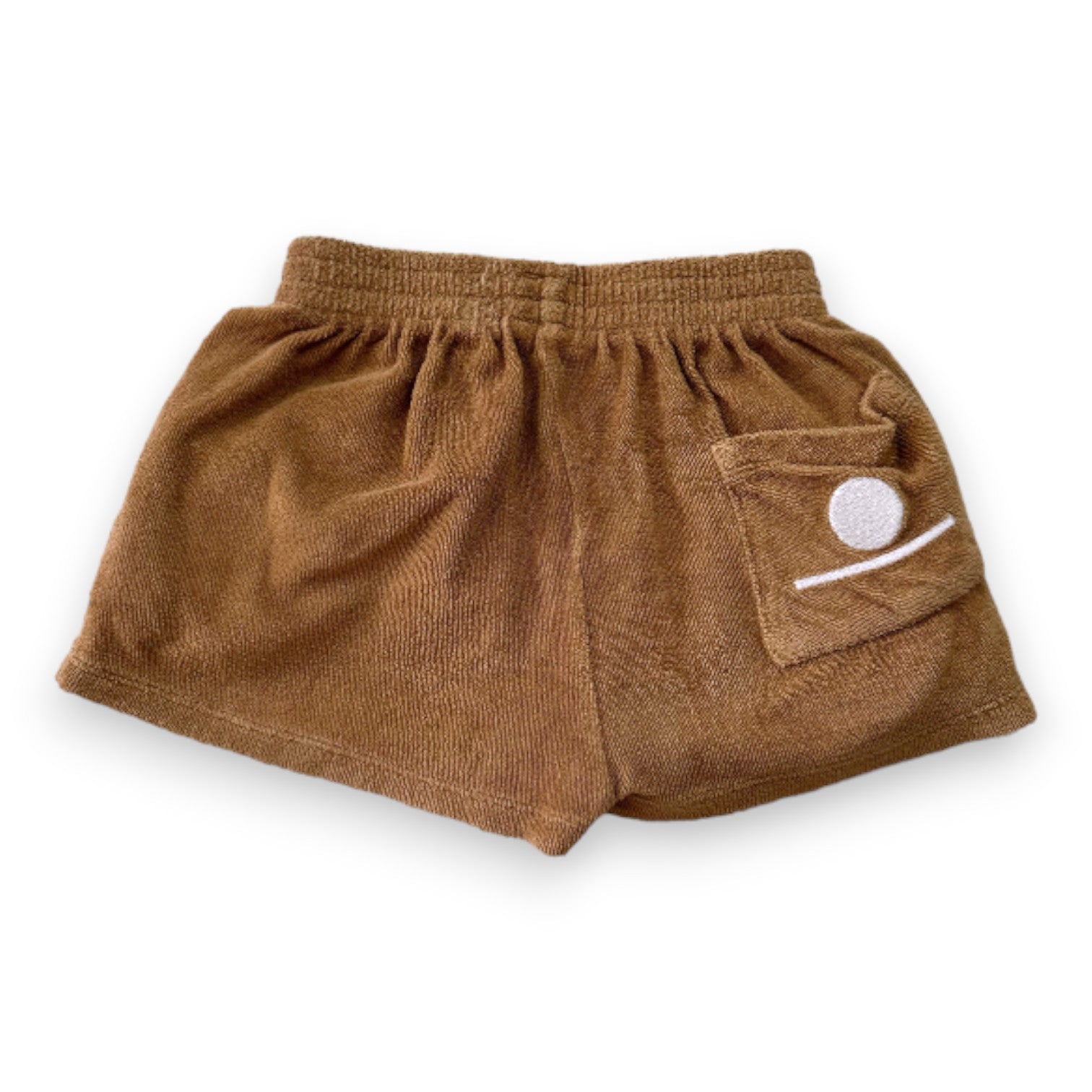 WE ARE KIDS - Short en éponge marron - 4 ans