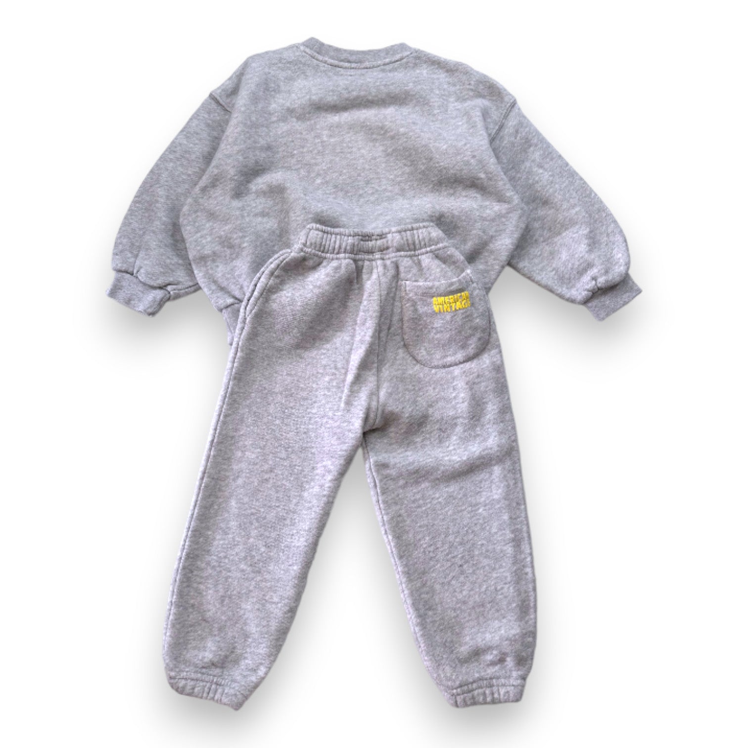 AMERICAN VINTAGE - Ensemble de jogging gris - 3 ans