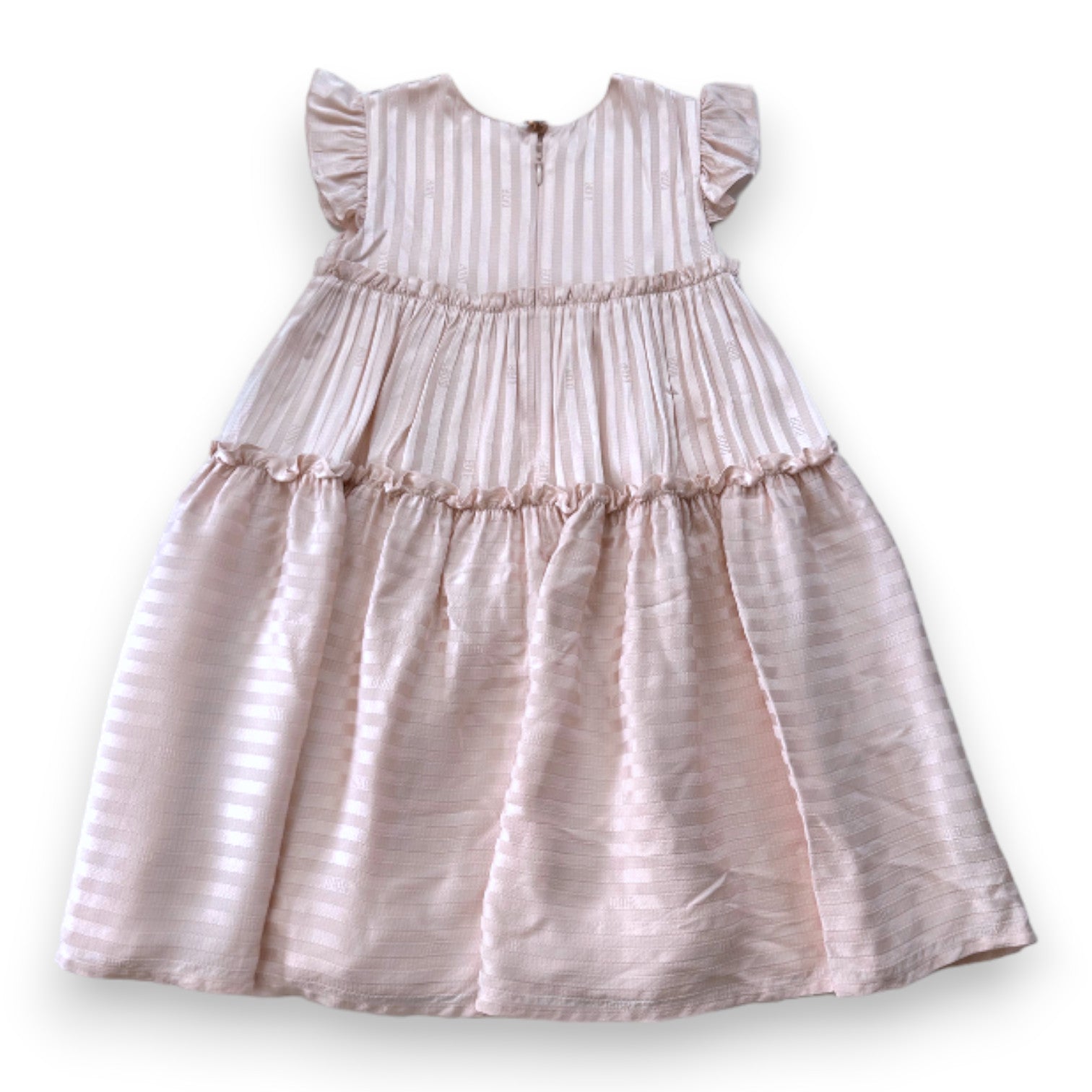 DIOR - Robe en soie rose - 8 ans