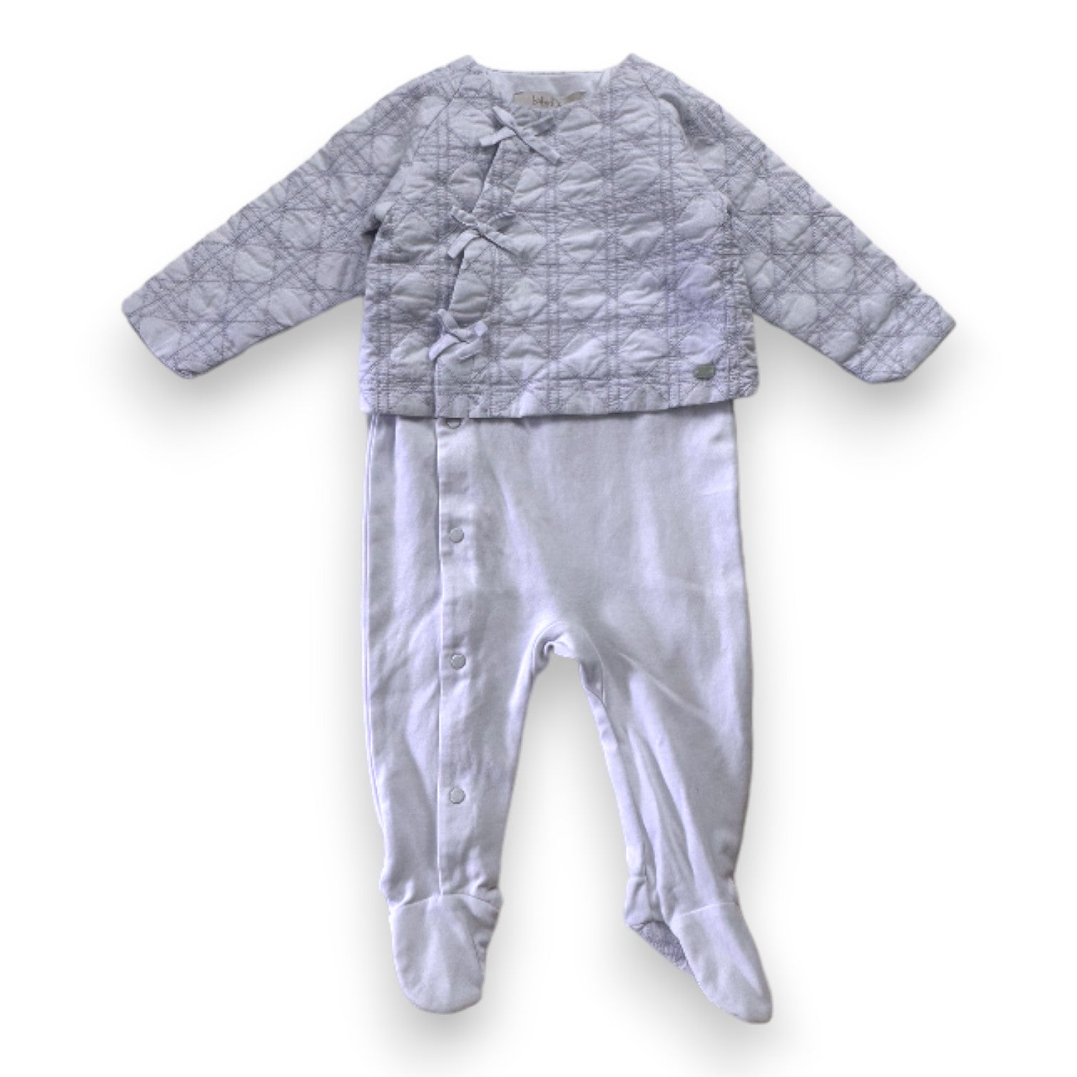 BABY DIOR - Pyjama bleu - 6 mois