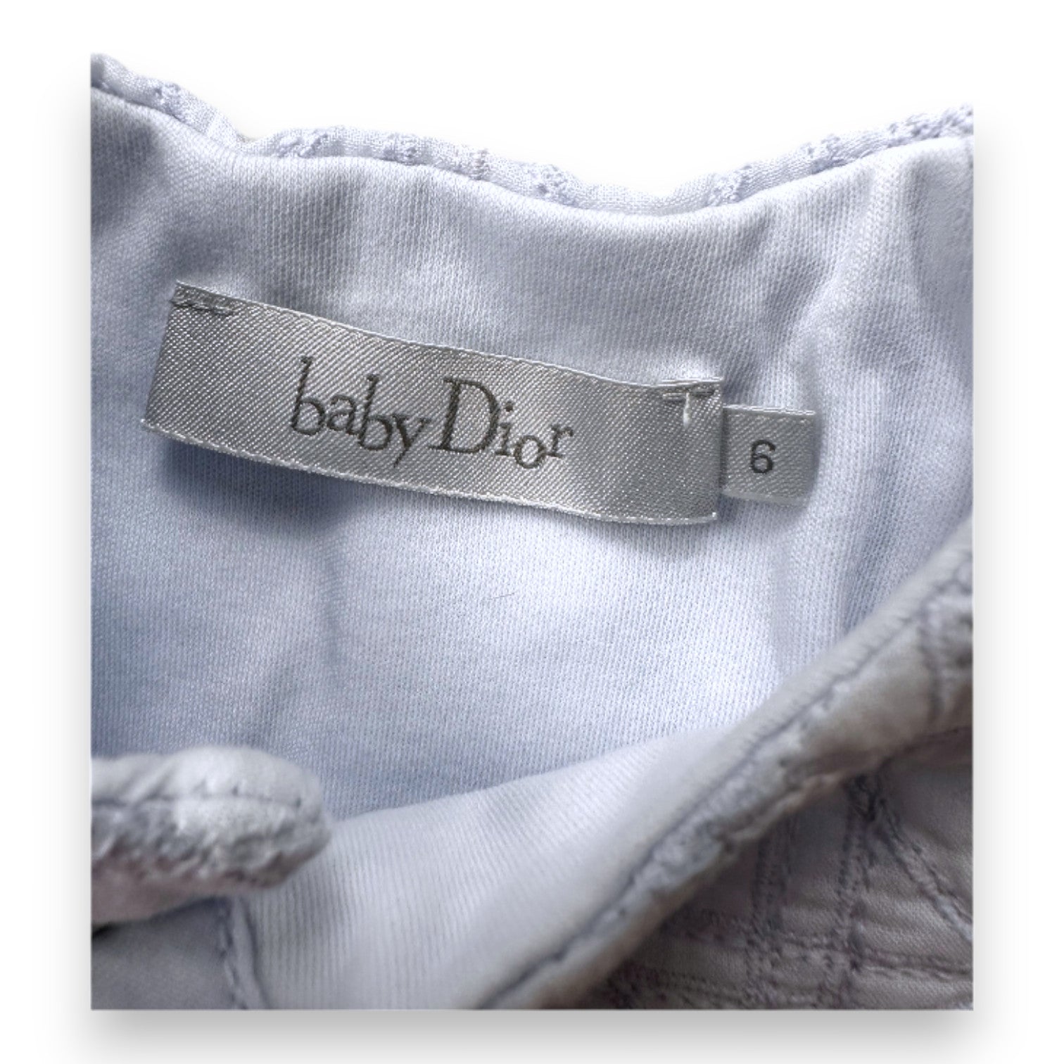 BABY DIOR - Pyjama bleu - 6 mois