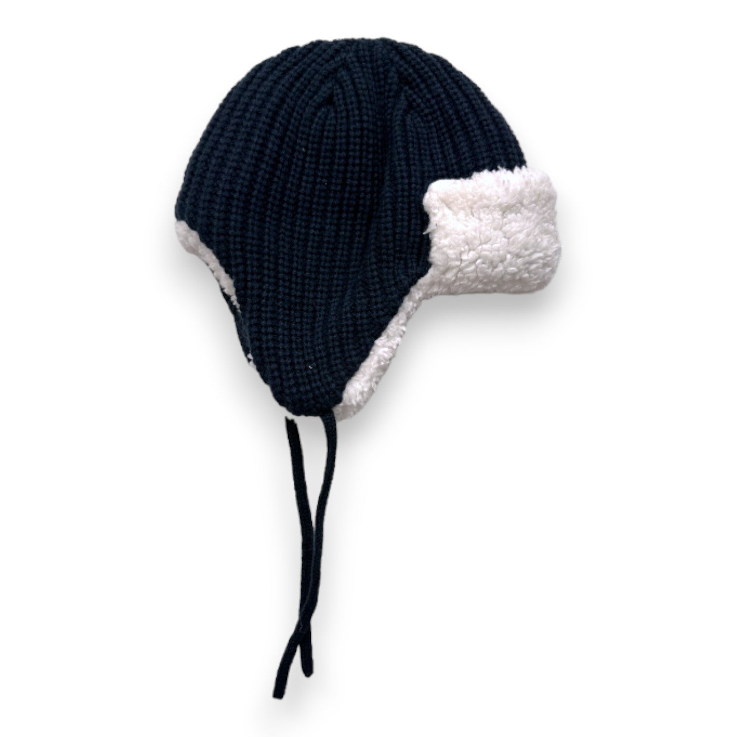 NATALYS - Chapka effet tricot bleu marnie - 6 mois