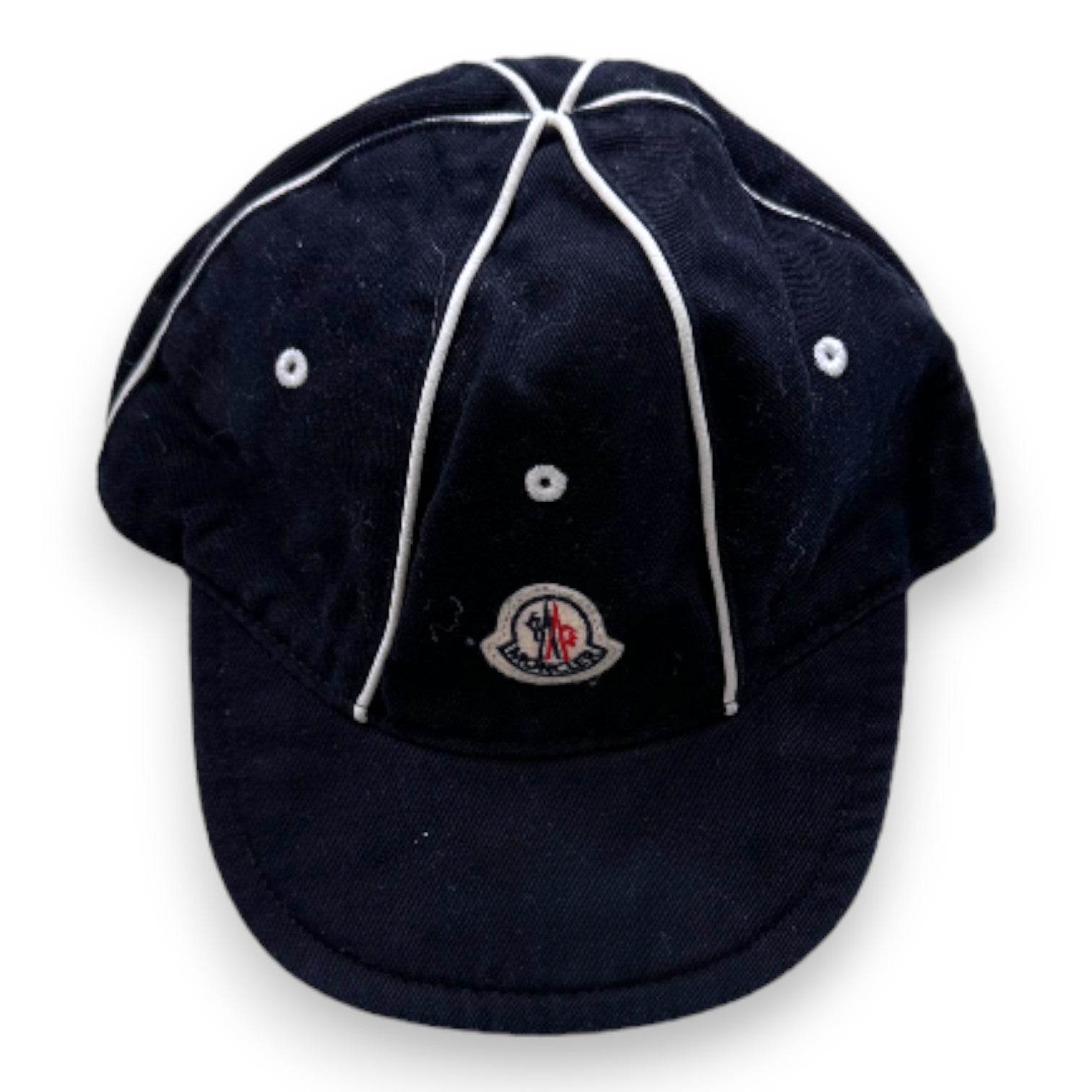 MONCLER - Casquette bleu marine - 6 mois