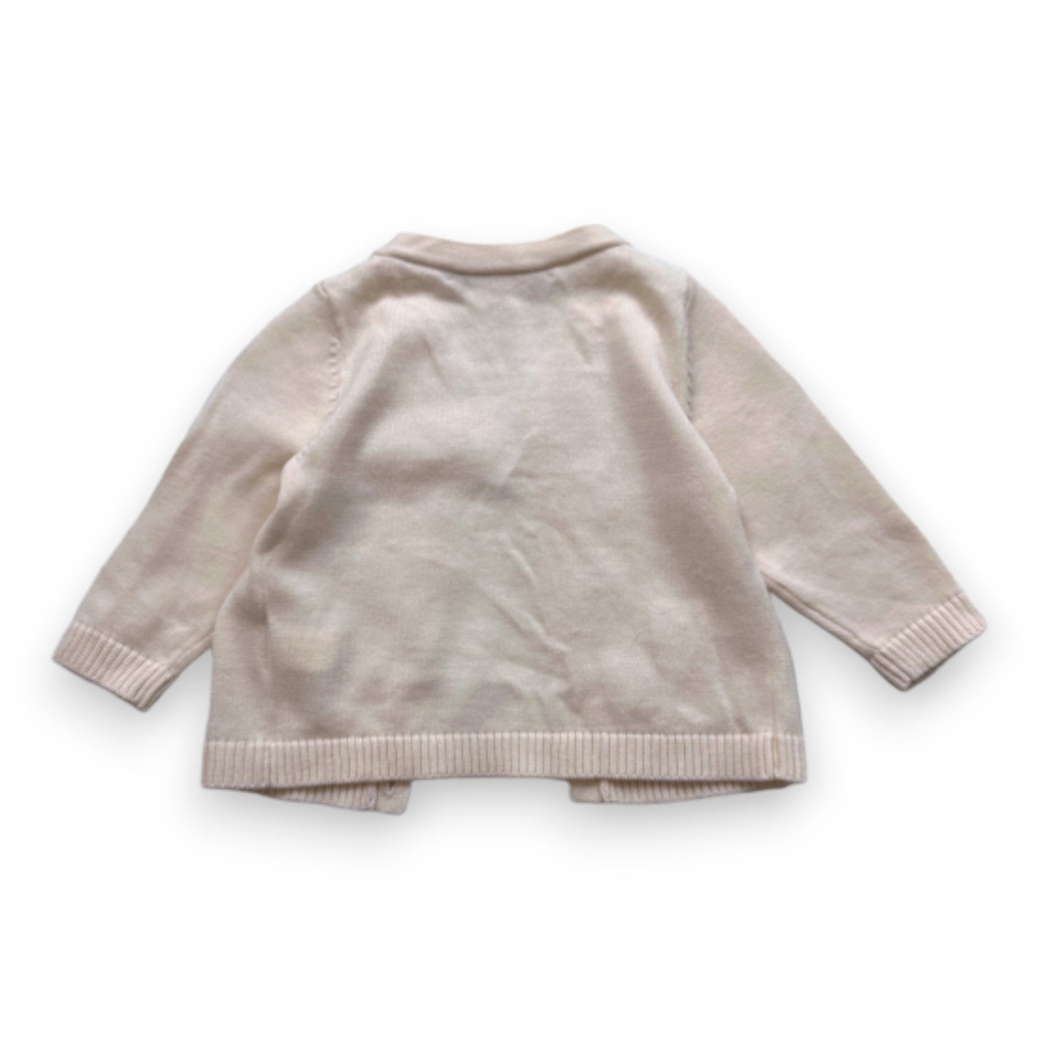 BONPOINT - Cardigan beige - 6 mois