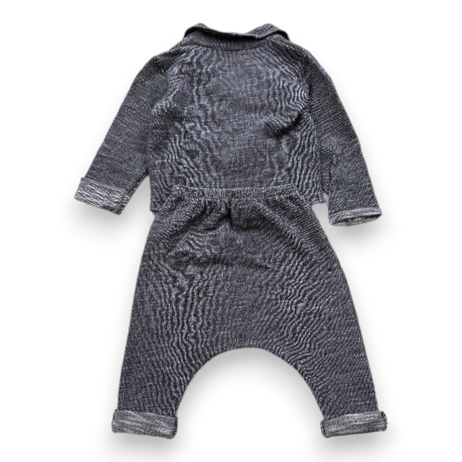 1 + IN THE FAMILY - Ensemble blazer et jogging gris - 6 mois