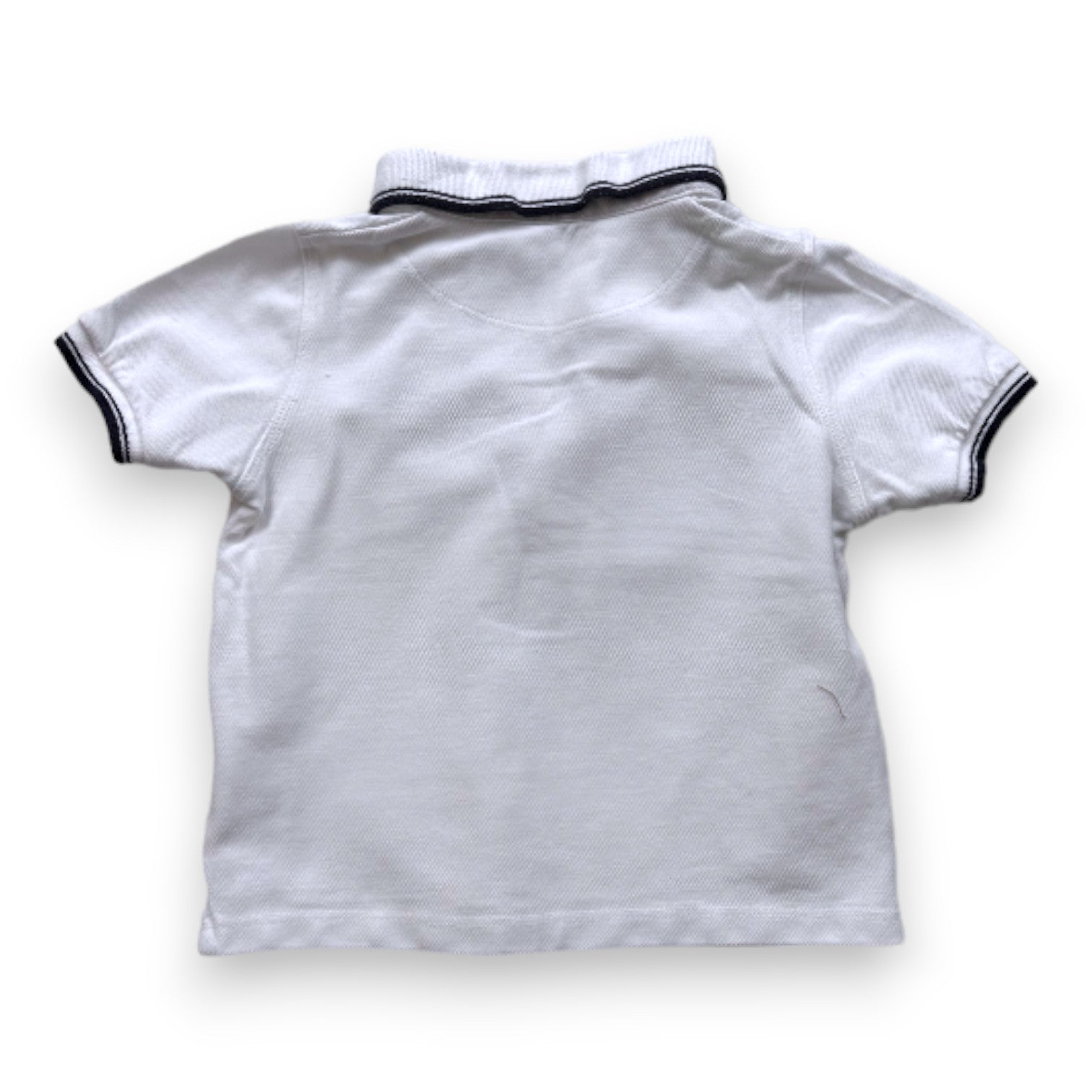 HUGO BOSS - Polo blanc à manches courtes - 2 ans