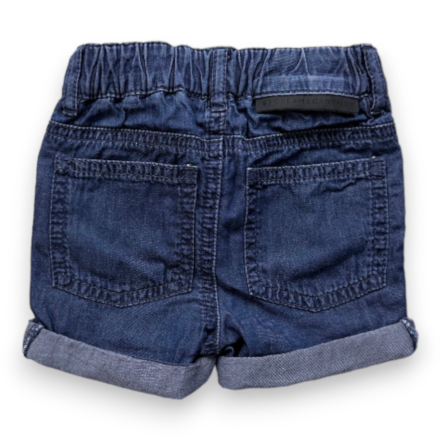 STELLA MCCARTNEY - Short bleu en jean - 6 mois