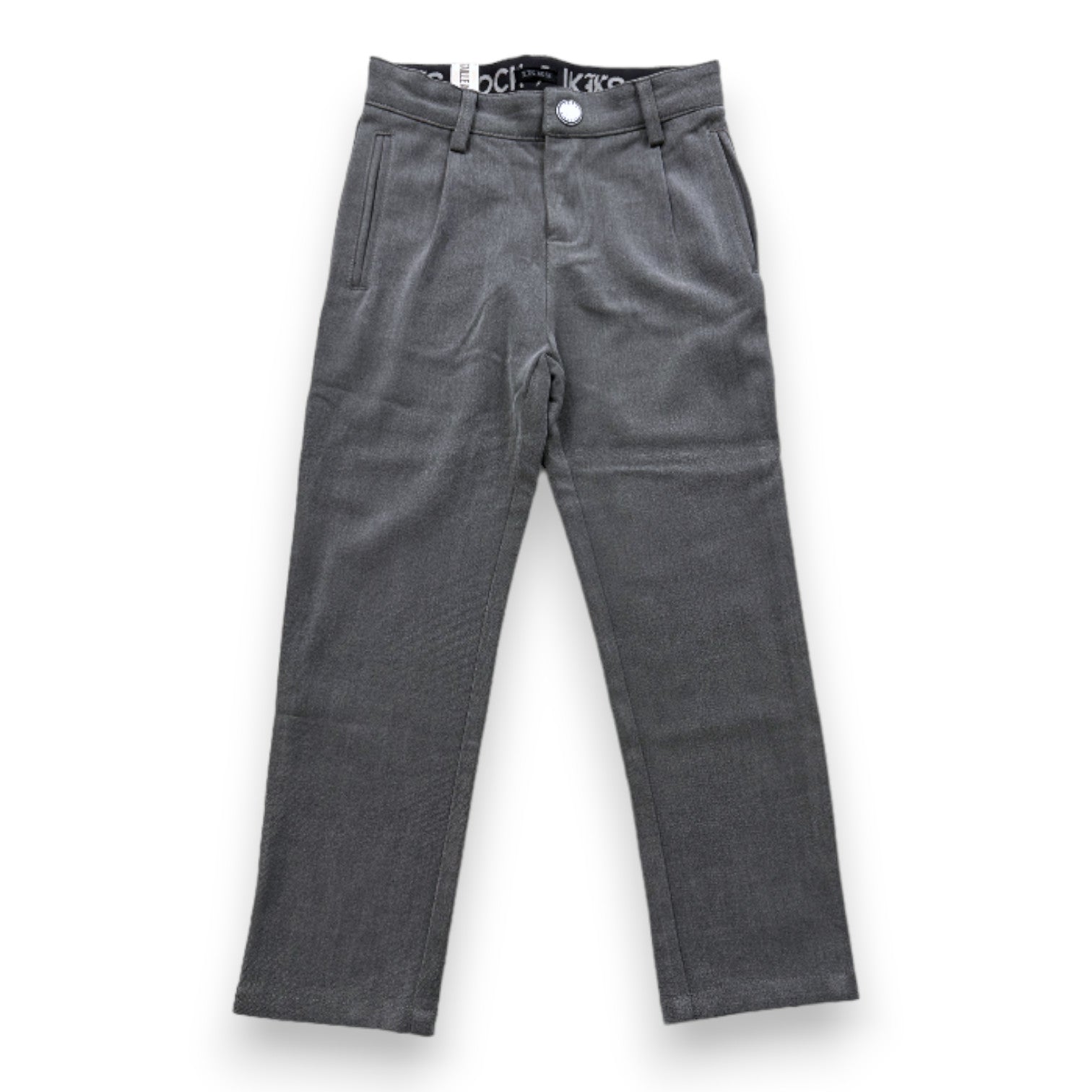 IKKS - Pantalon gris ceintré - 6 ans