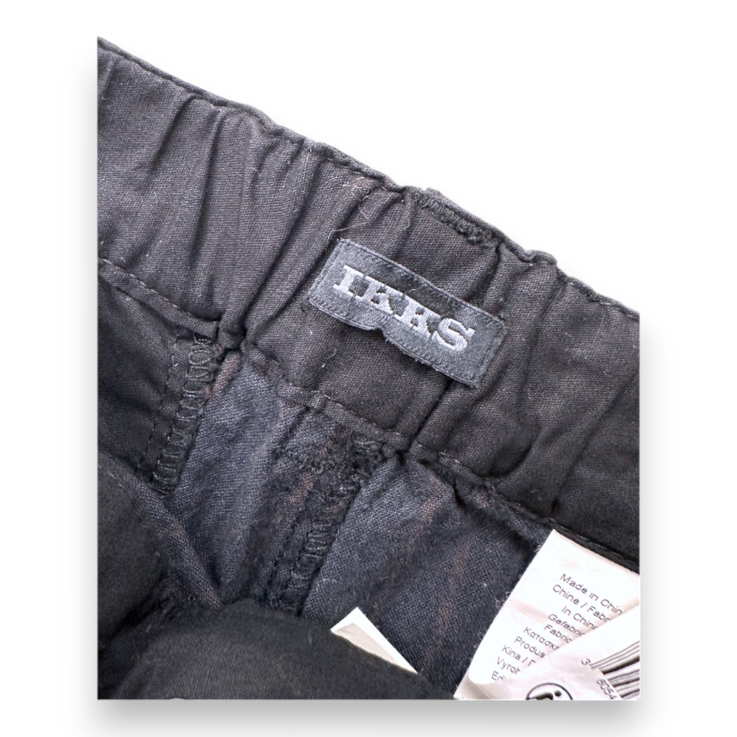 IKKS - Pantalon noir à rayures - 6 ans