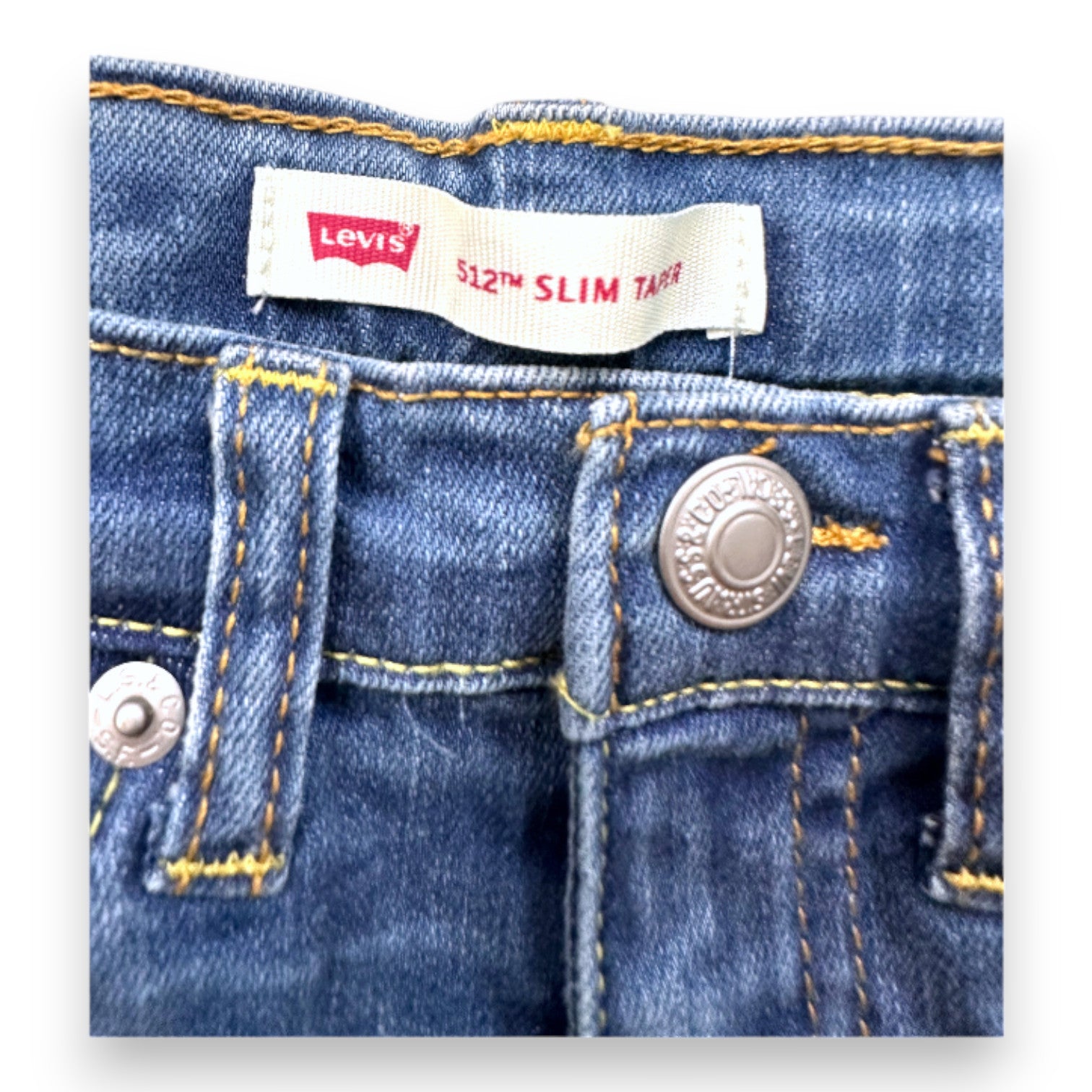 LEVI'S - Jean slim bleu - 5 ans