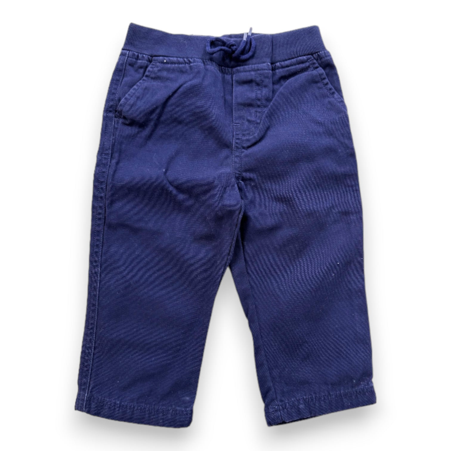 RALPH LAUREN - Pantalon bleu marine - 12 mois