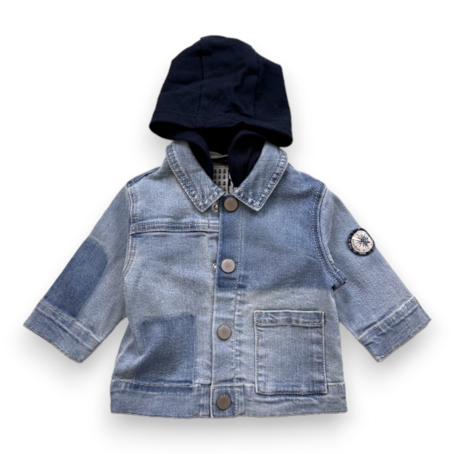 IKKS - Veste en jean bleue neuve - 6 mois