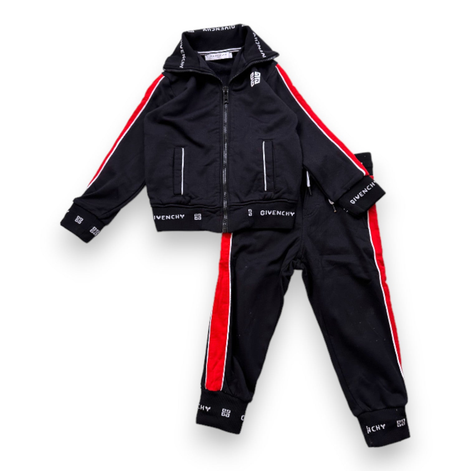 GIVENCHY - Ensemble de jogging noir - 4 ans