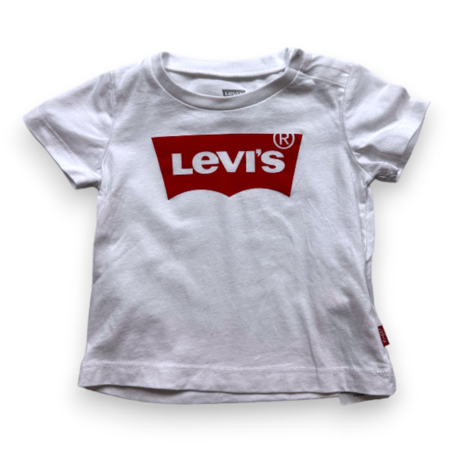 LEVI'S - T-shirt blanc avec logo "Levi's" - 6 mois