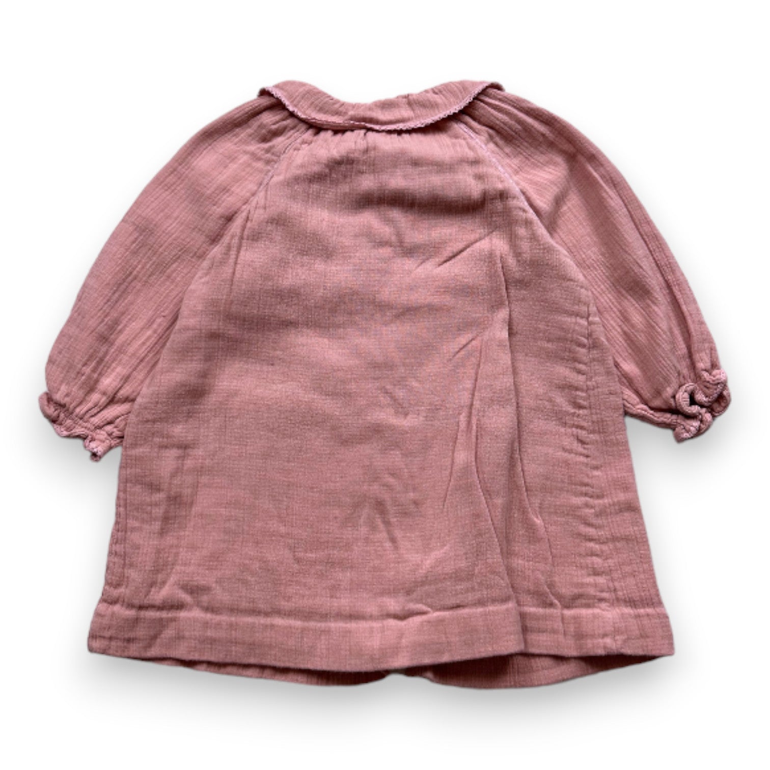 BONPOINT - Robe chemise rose - 2 ans