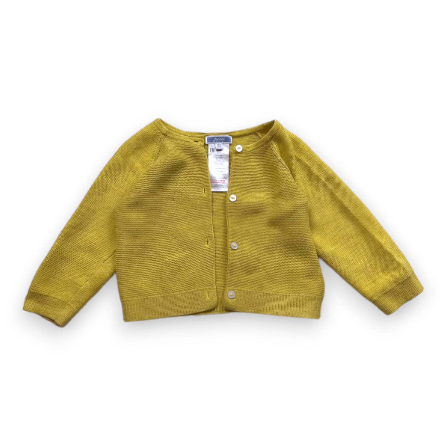 JACADI - Cardigan jaune - 18 mois