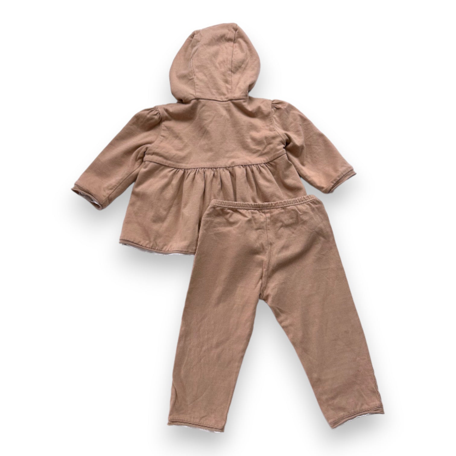 BABY DIOR - Ensemble pantalon et gilet marron - 9 mois