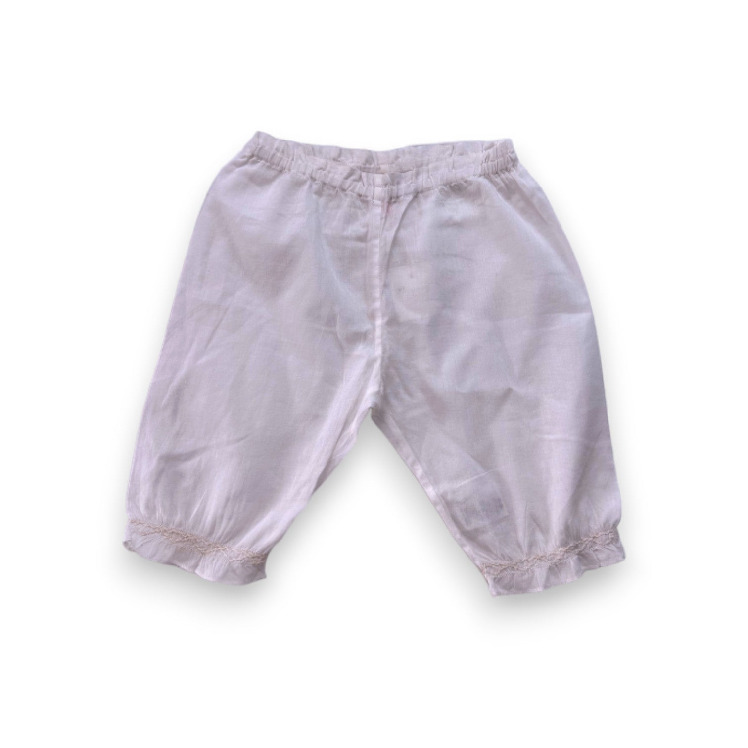 BONPOINT - Pantalon léger blanc neuf - 6 mois