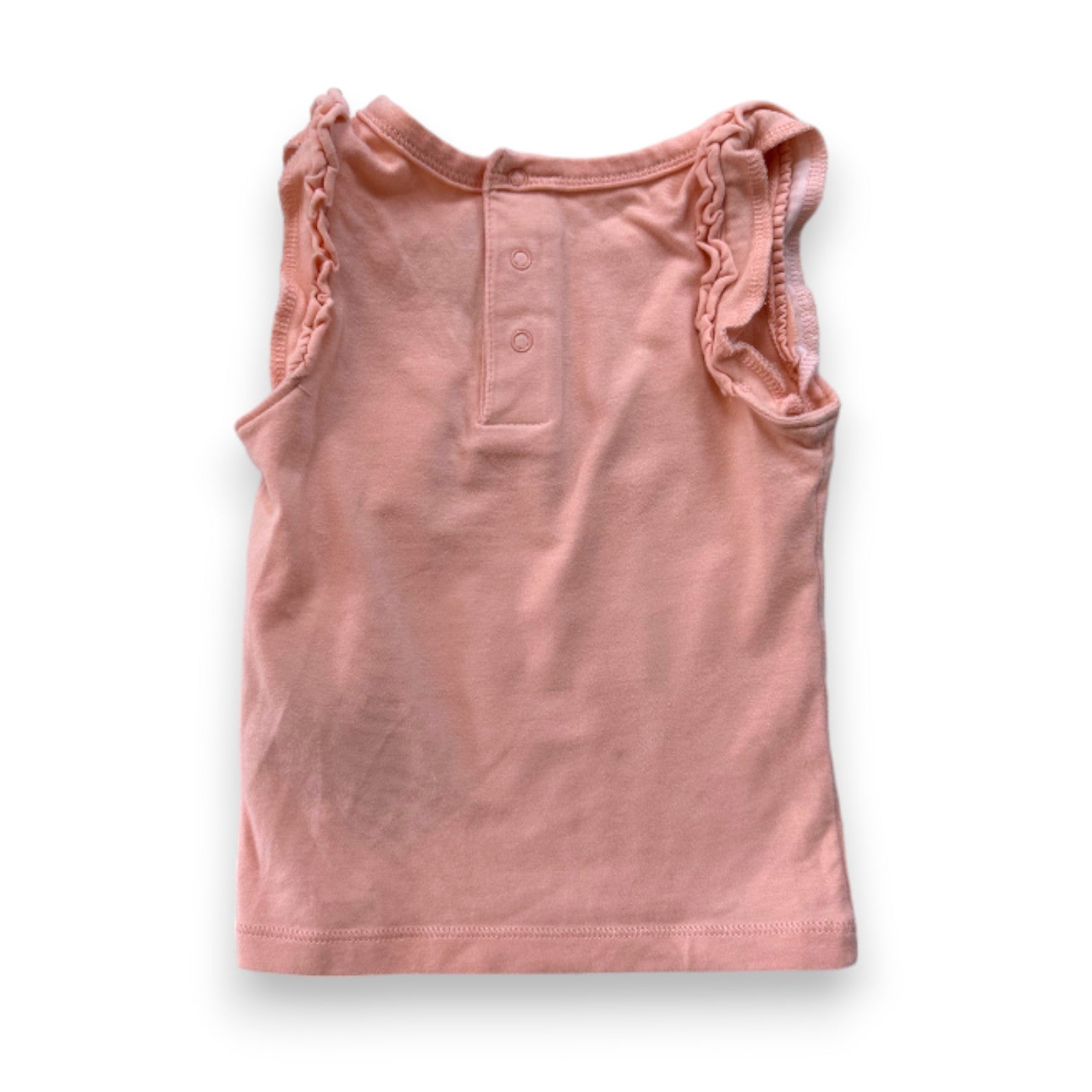 BURBERRY - T-shirt rose à manches courtes - 6 mois