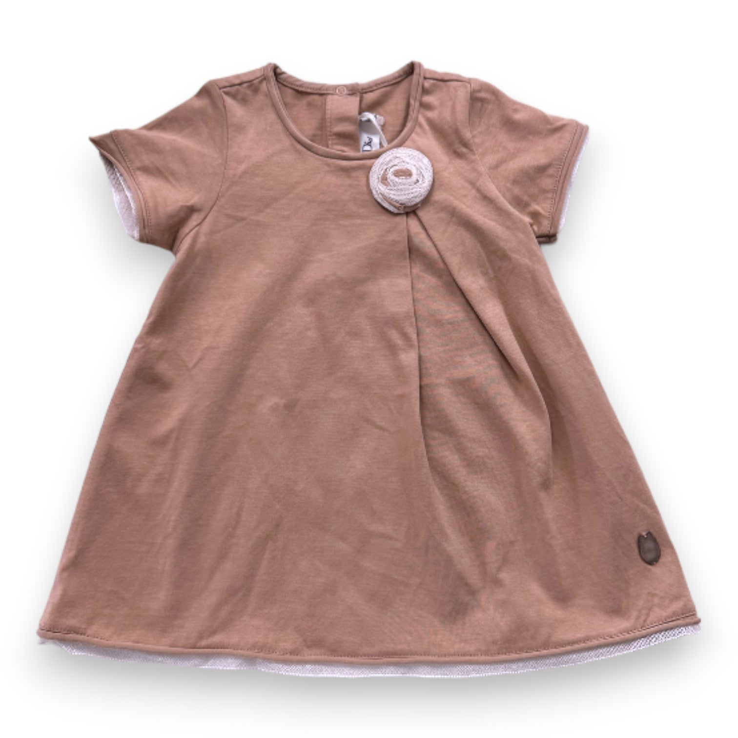 BABY DIOR - Robe marron légère - 6 mois