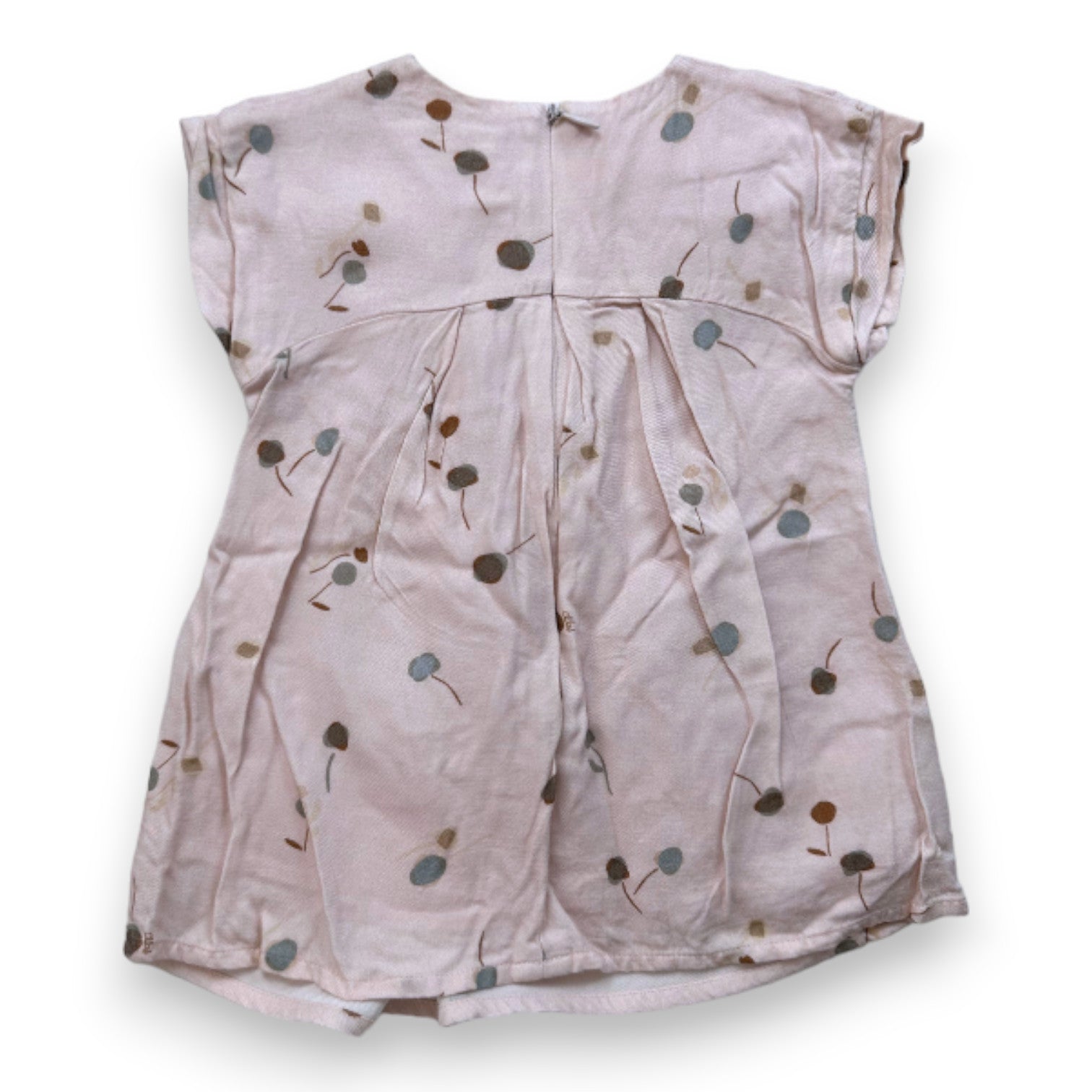 CHLOE - Robe rose avec imprimés - 3 mois