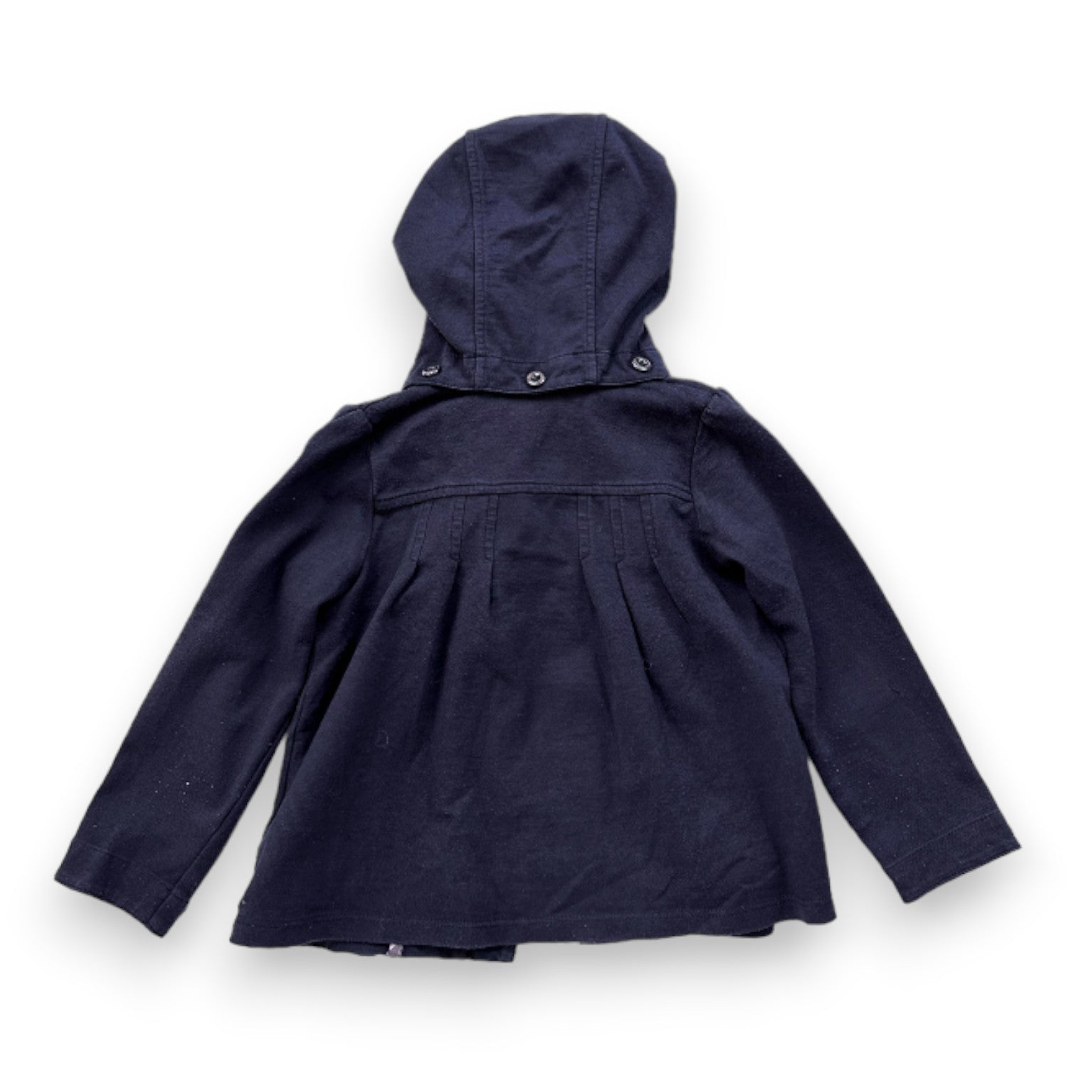 BURBERRY - Veste façon trench bleu marine - 3 ans