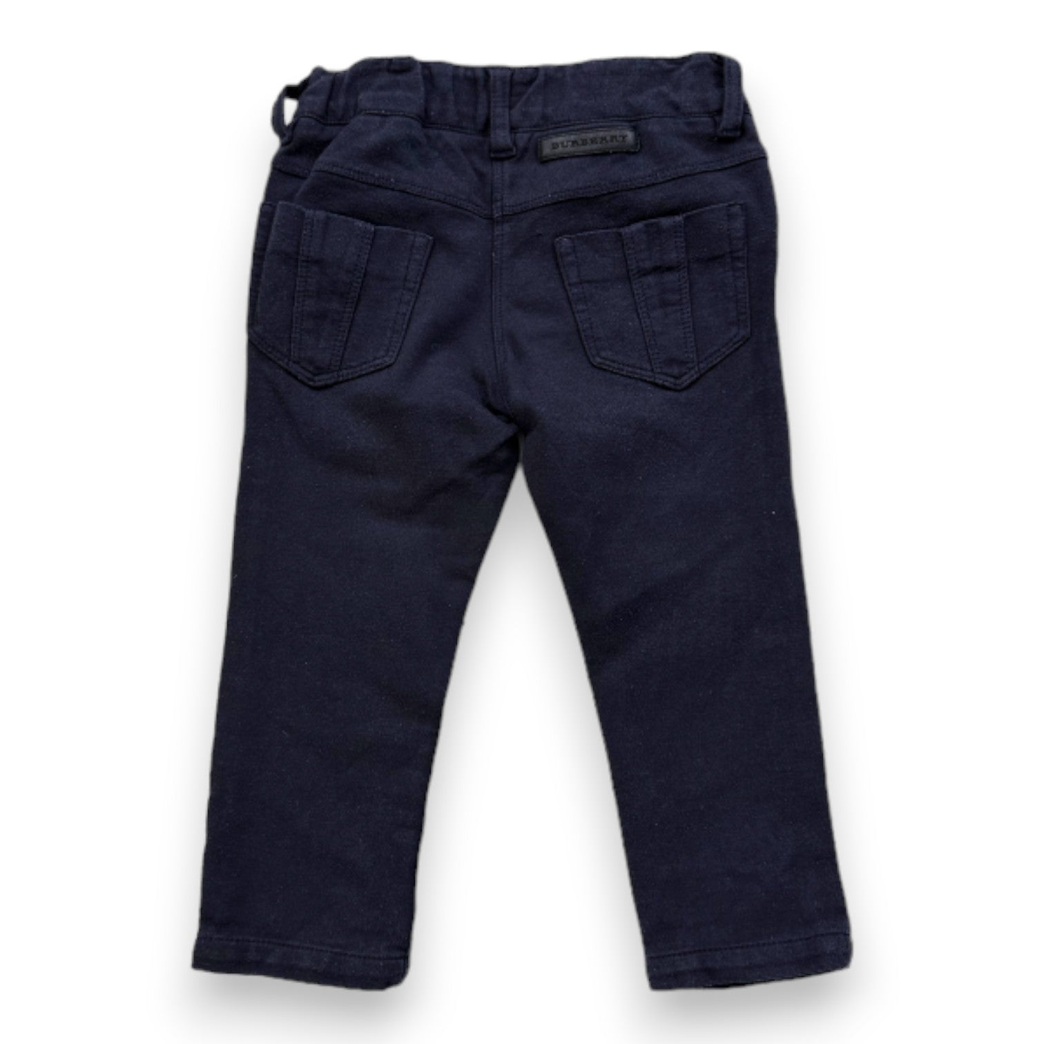 BURBERRY - pantalon bleu marine - 2 ans