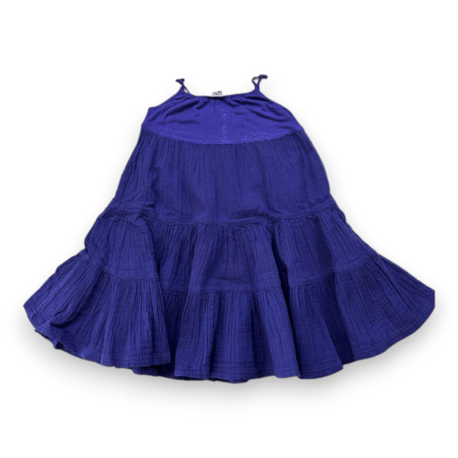 BONTON - Robe violette à bretelles - 6 ans