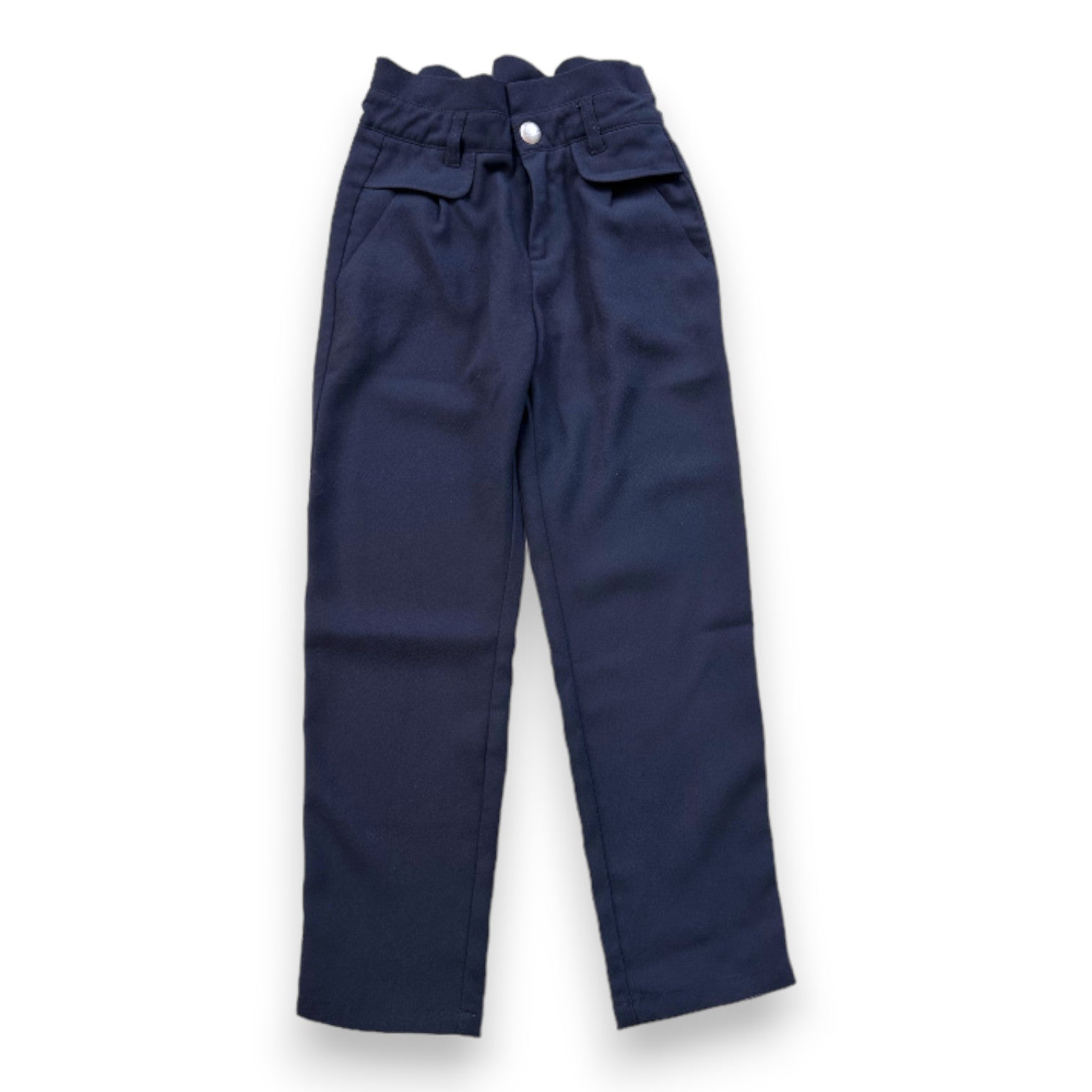 IKKS - Pantalon bleu marine ample - 8 ans