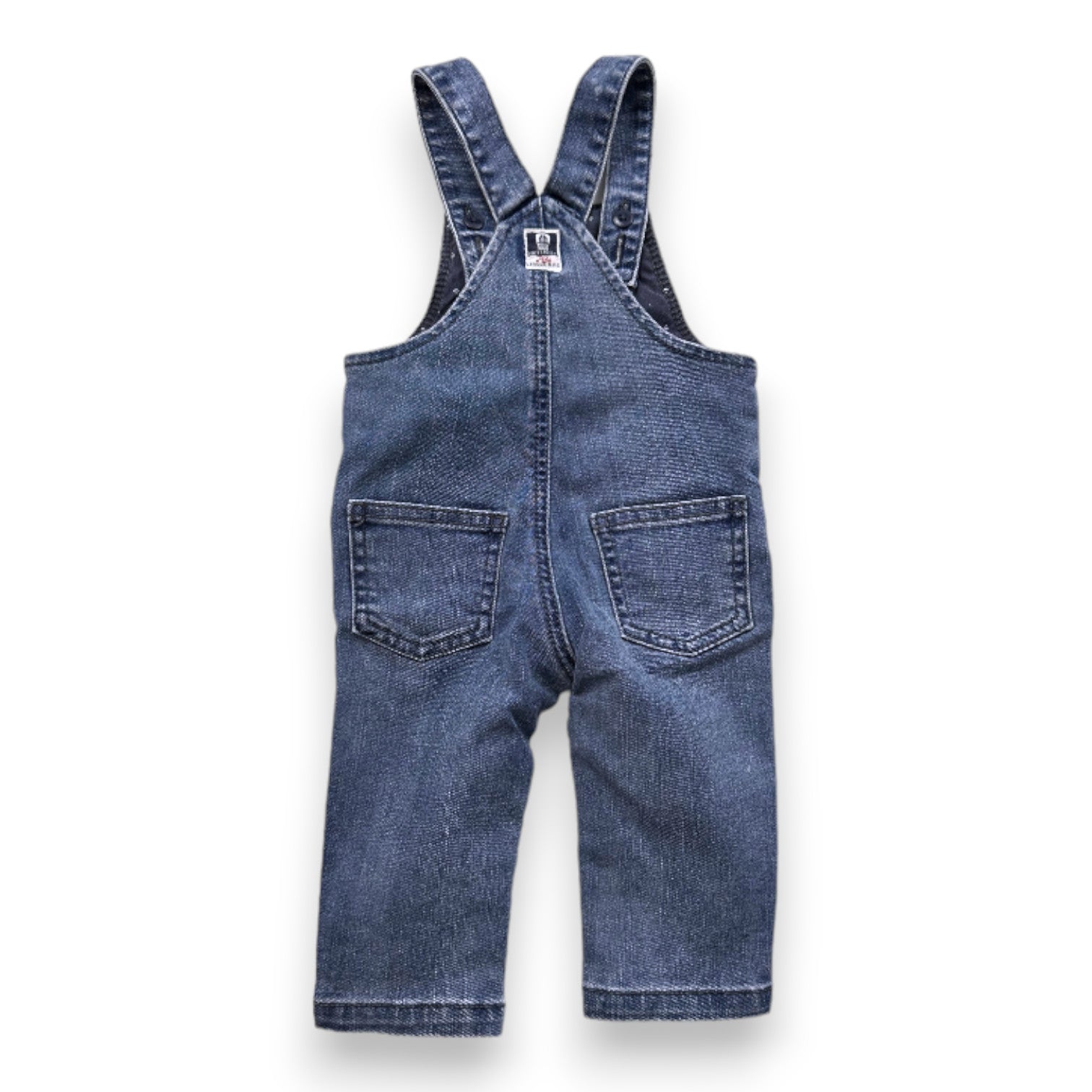 IKKS - Salopette bleue en jean - 6 mois