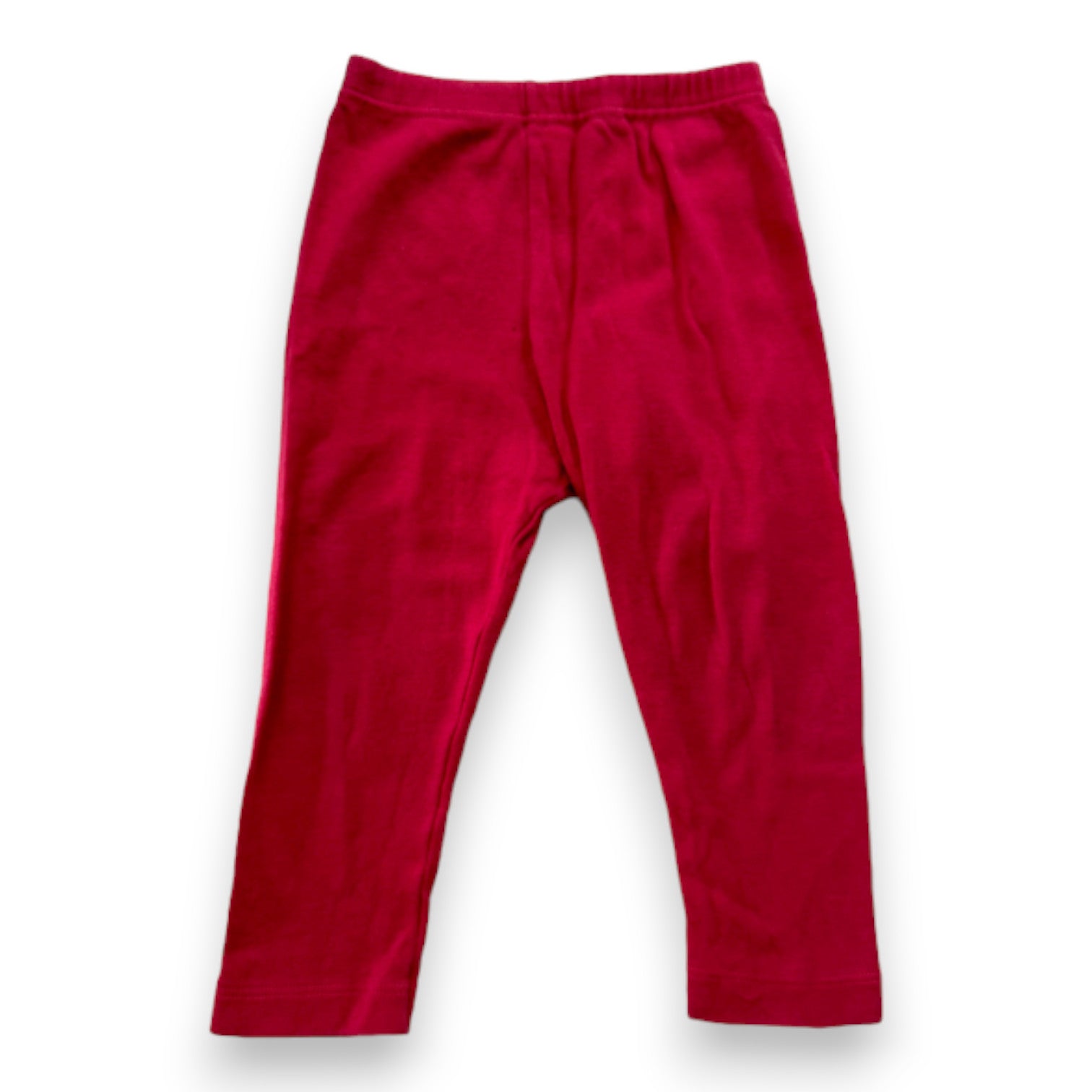 PETIT BATEAU - Legging rouge - 18 mois