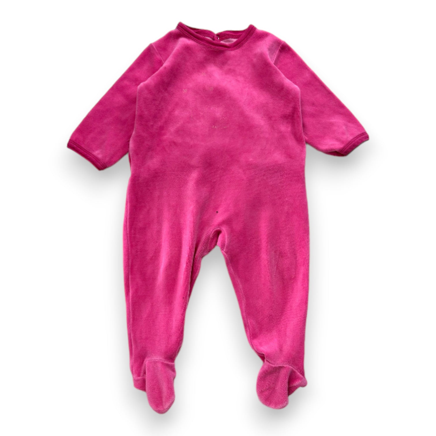 PETIT BATEAU - Pyjama rose - 12 mois