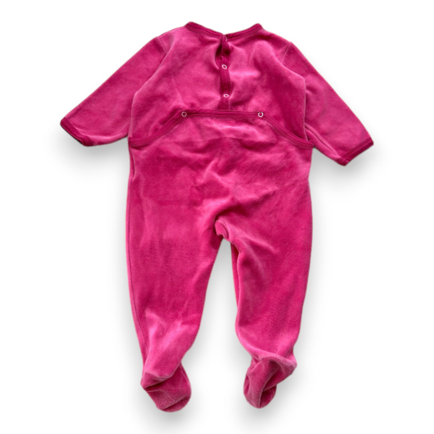 PETIT BATEAU - Pyjama rose - 12 mois